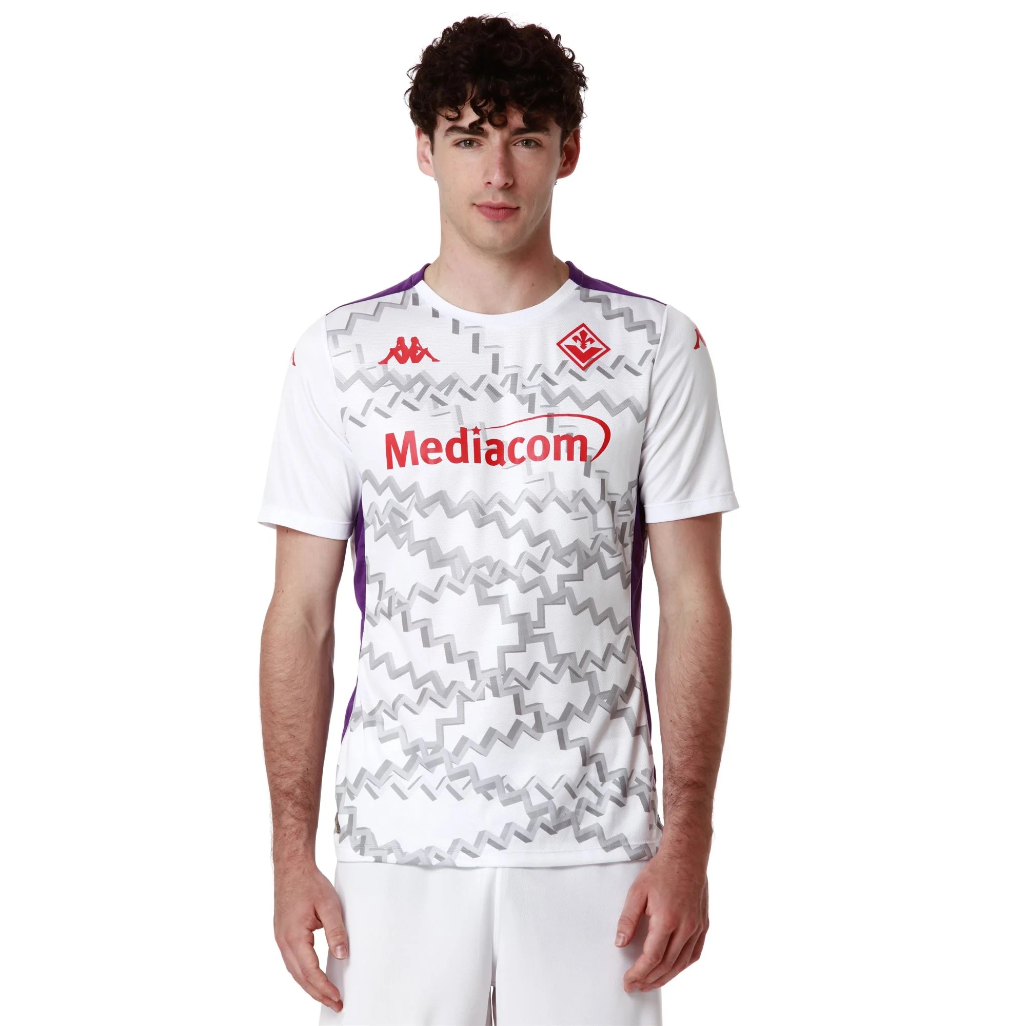 ABOUPRE PRO 8 FIORENTINA - Active Jerseys - Shirt - Man - WHITE-VIOLET INDIGO - Image 5