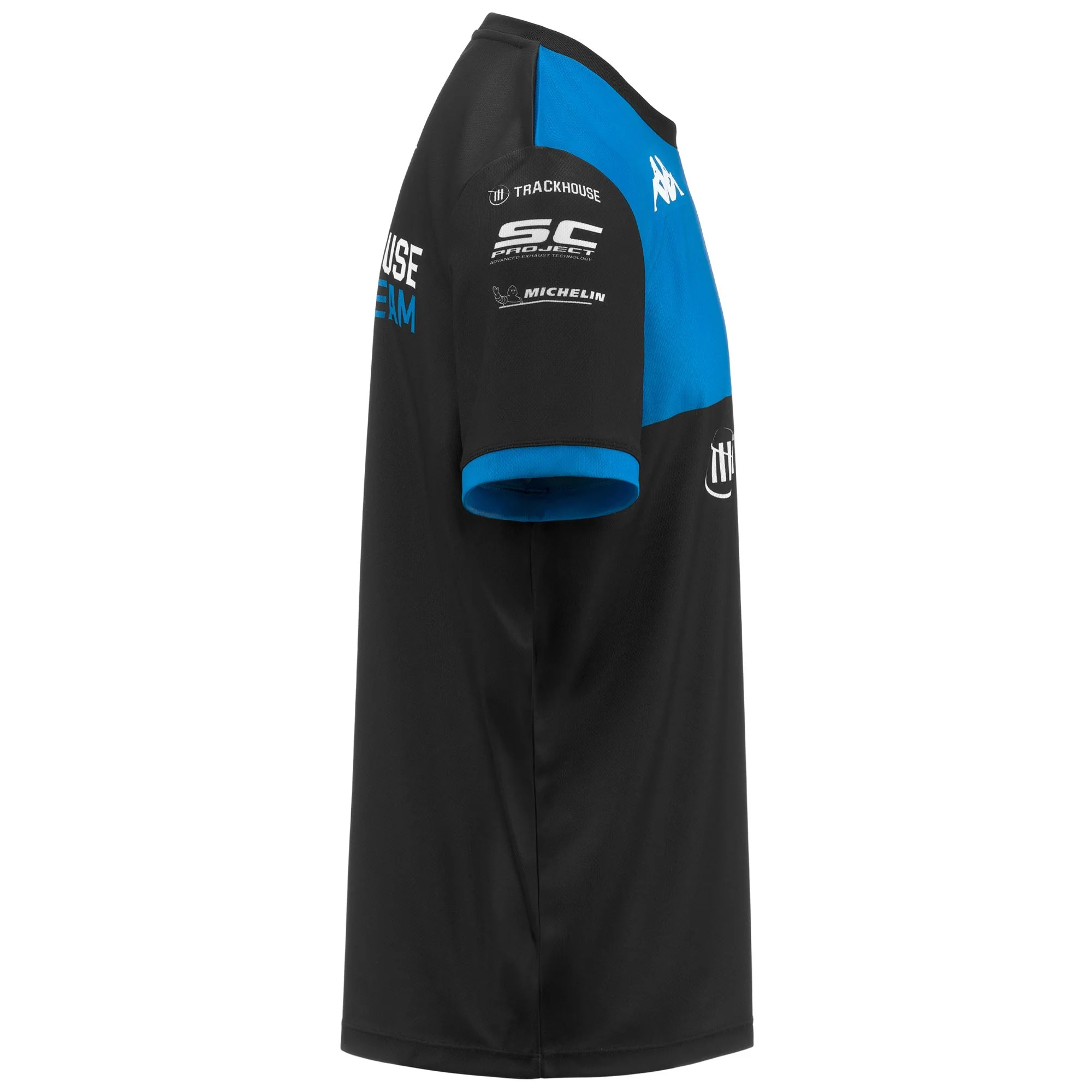 AMIROMS TRACKHOUSE - Active Jerseys - Shirt - Man - GREY ANTRACHITE-BLUE DIVA - Image 2