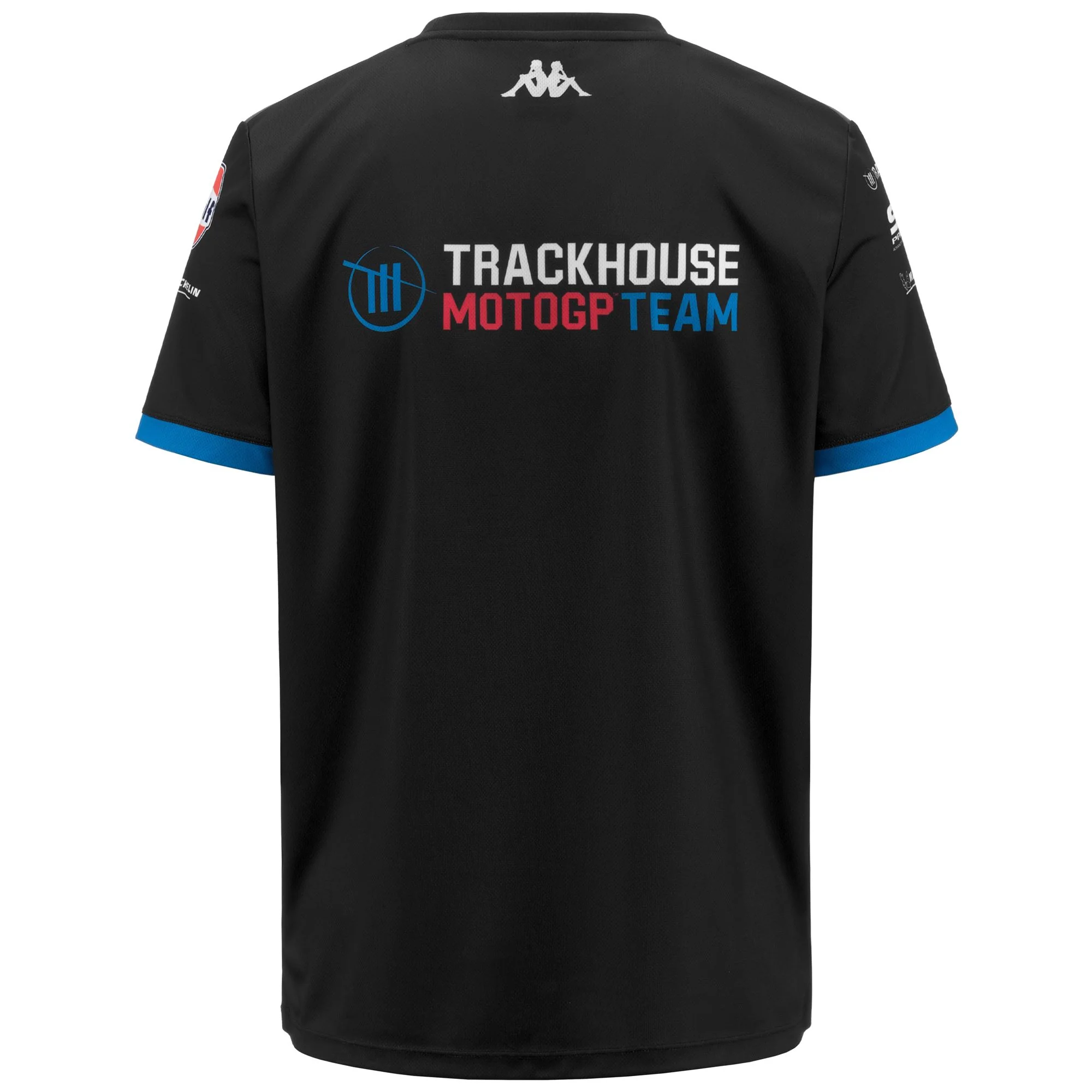 AMIROMS TRACKHOUSE - Active Jerseys - Shirt - Man - GREY ANTRACHITE-BLUE DIVA - Image 3