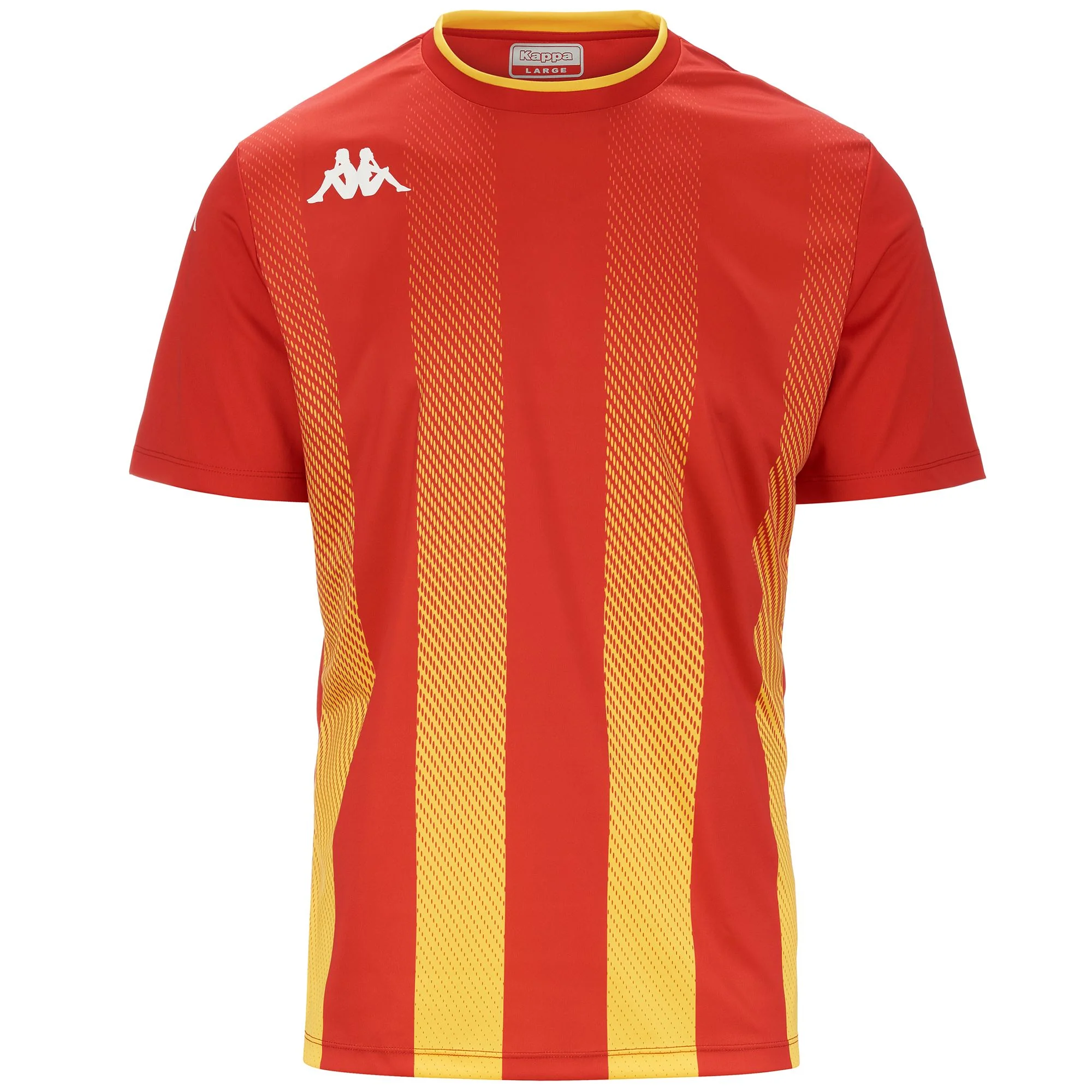 KAPPA4FOOTBALL BUGO - Active Jerseys - Shirt - Man - RED-YELLOW CHROME