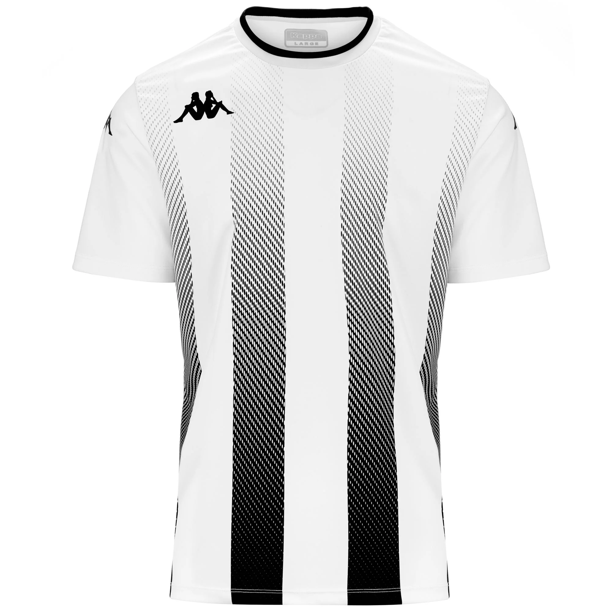 KAPPA4FOOTBALL BUGO - Active Jerseys - Shirt - Man - WHITE-BLACK