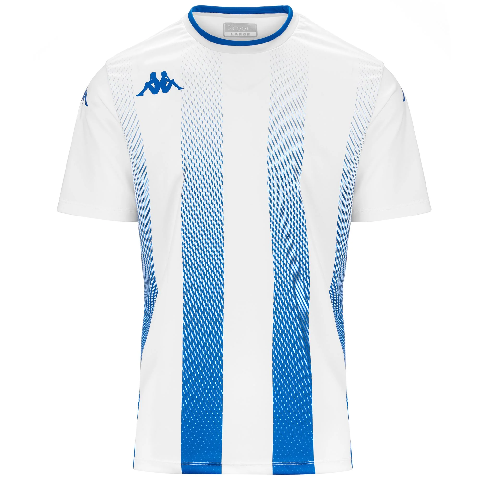 KAPPA4FOOTBALL BUGO - Active Jerseys - Shirt - Man - WHITE-BLUE SAPPHIRE