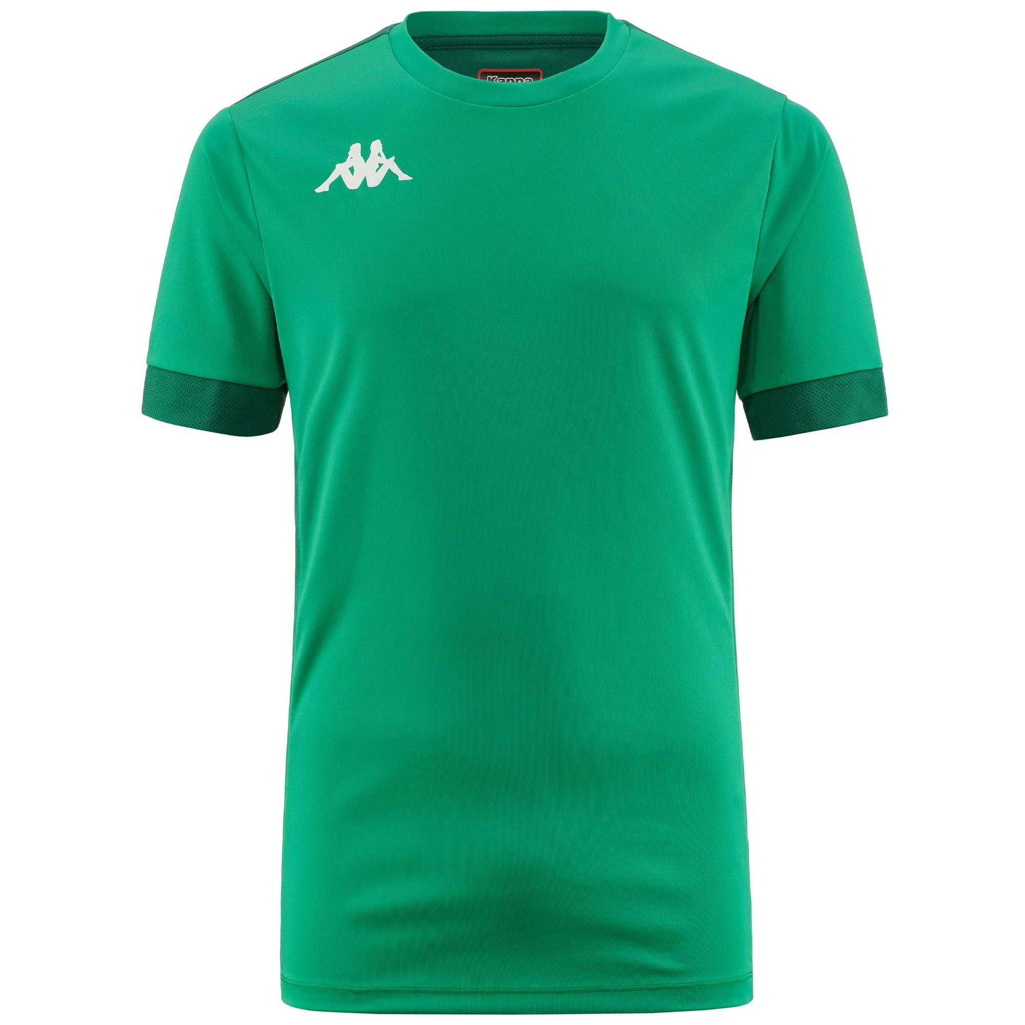 KAPPA4FOOTBALL DERVIO - Active Jerseys - Shirt - Man - GREEN BOSPHORUS-GREEN GALAPAGOS