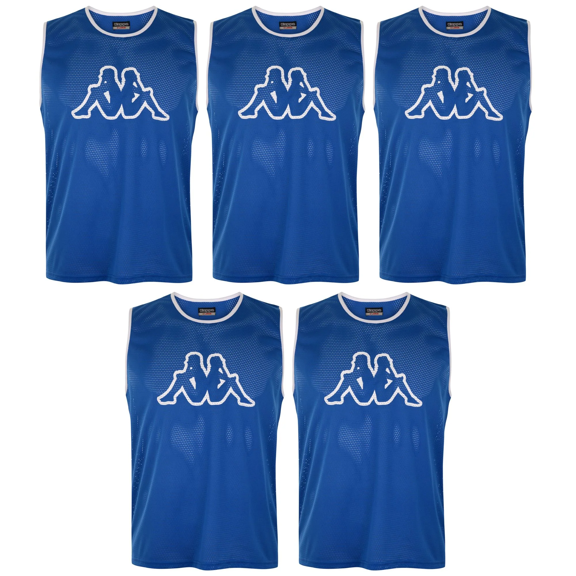 KAPPA4FOOTBALL NIPOLA 2 5PACK - Active Jerseys - Tank - Man - BLUE NAUTIC - Image 3