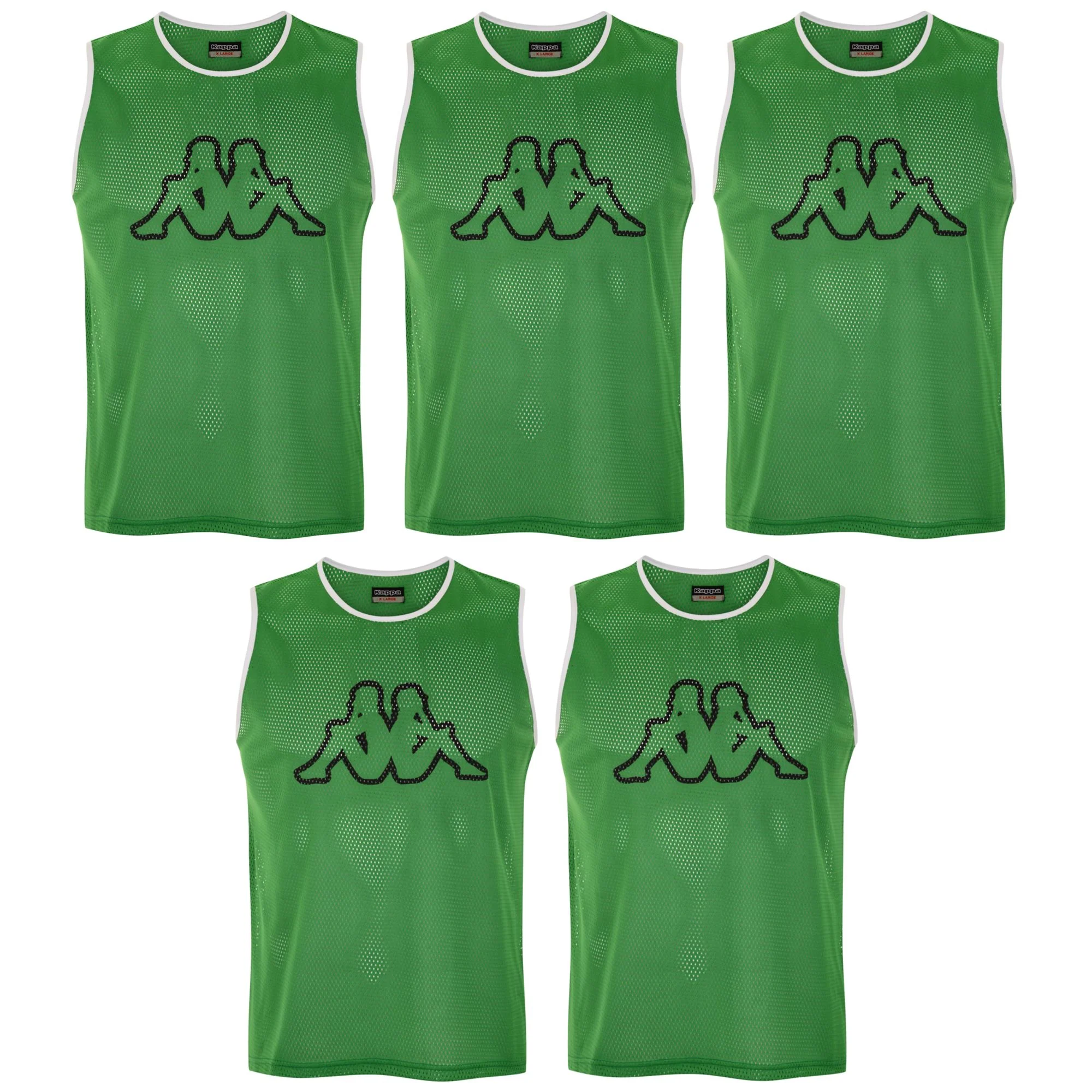 KAPPA4FOOTBALL NIPOLA 2 5PACK - Active Jerseys - Tank - Man - GREEN FERN - Image 3