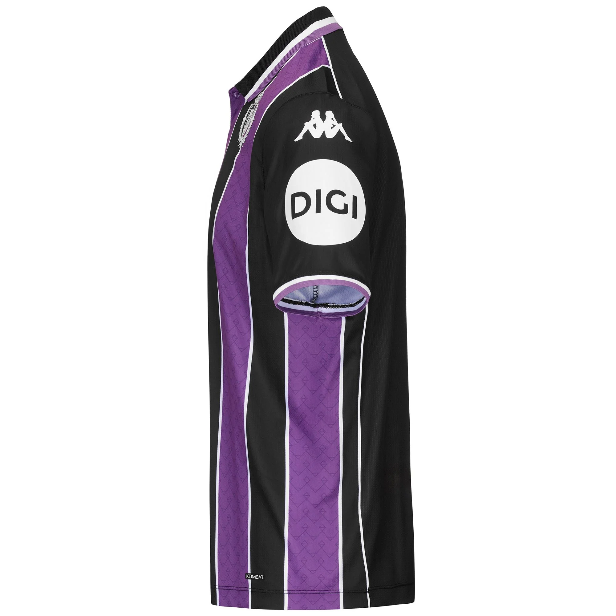 KOMBAT 2026 AWAY REAL VALLADOLID - Active Jerseys - Shirt - Man - BLACK-VIOLET-WHITE-SPONSOR 2 - Image 2