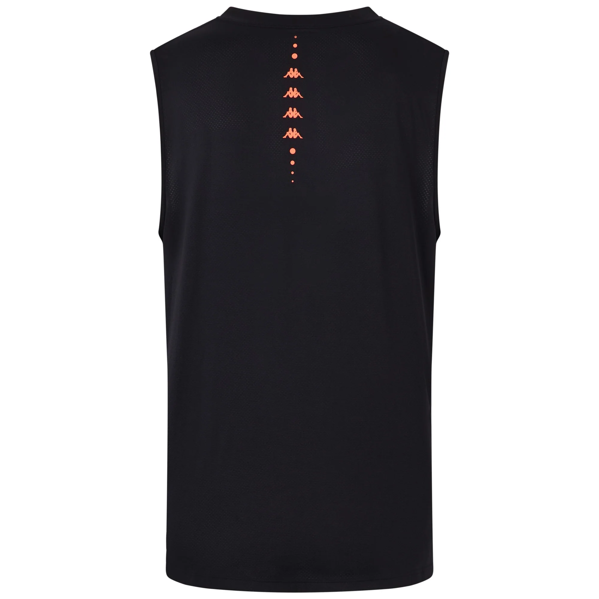 KOMBAT  FIOLO - Active Jerseys - Tank - Man - BLACK-NEON CORAL - Image 4
