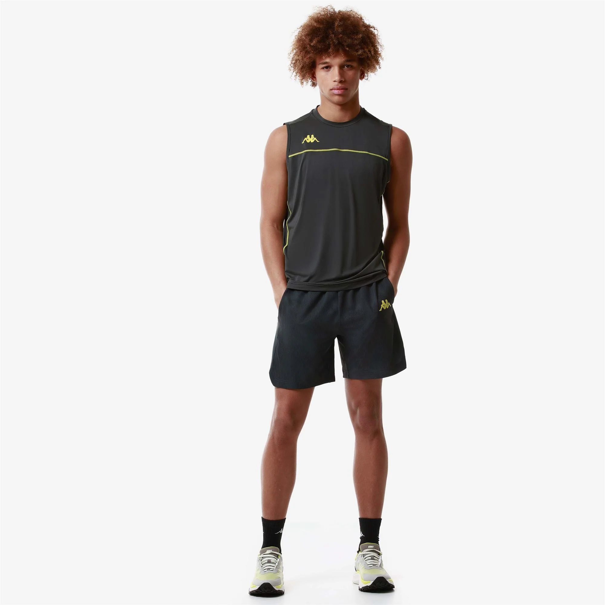 KOMBAT FOGIU - Active Jerseys - Tank - Man - GREY SHADOW DK - Image 5