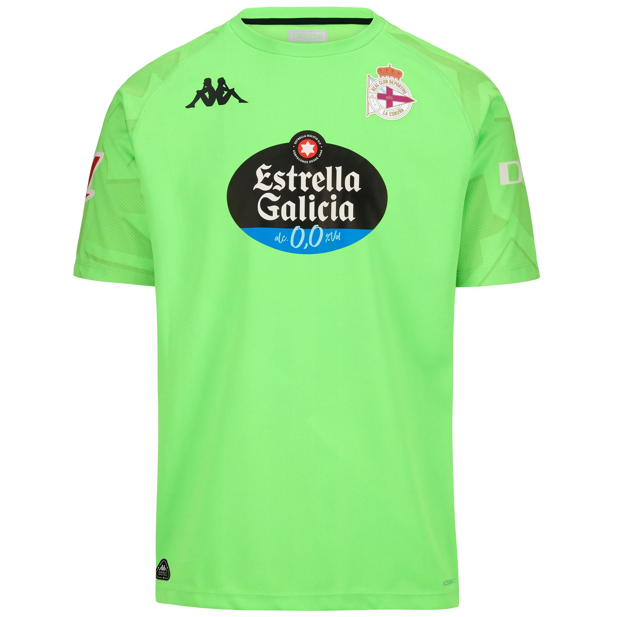 KOMBAT GK 2025 DEPORTIVO - Active Jerseys - Shirt - Man - NEON GREEN-BLACK - Image 4