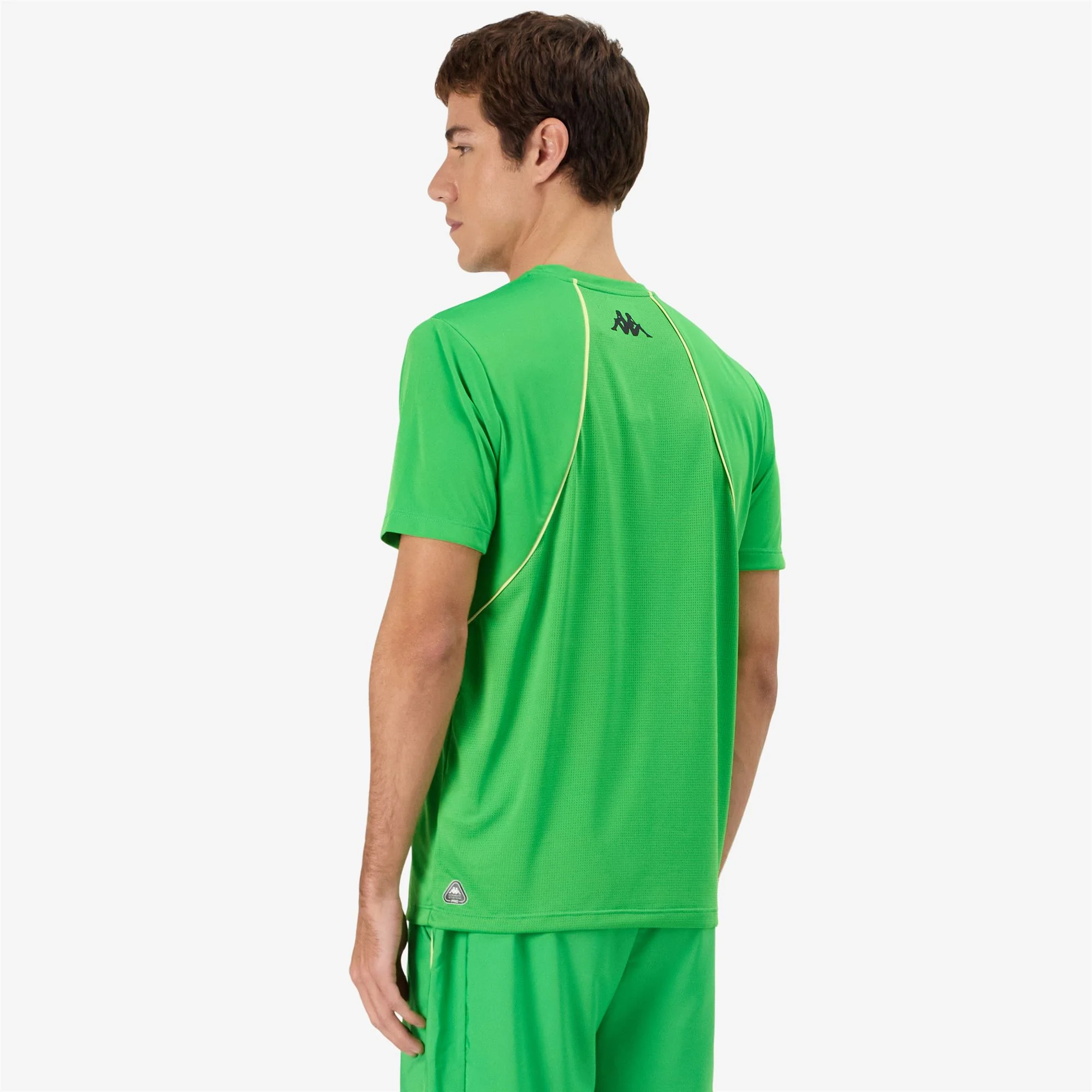 KOMBAT PADEL FUYO - Active Jerseys - Shirt - Man - GREEN FLUO-YELLOW LT SULPHUR - Image 3