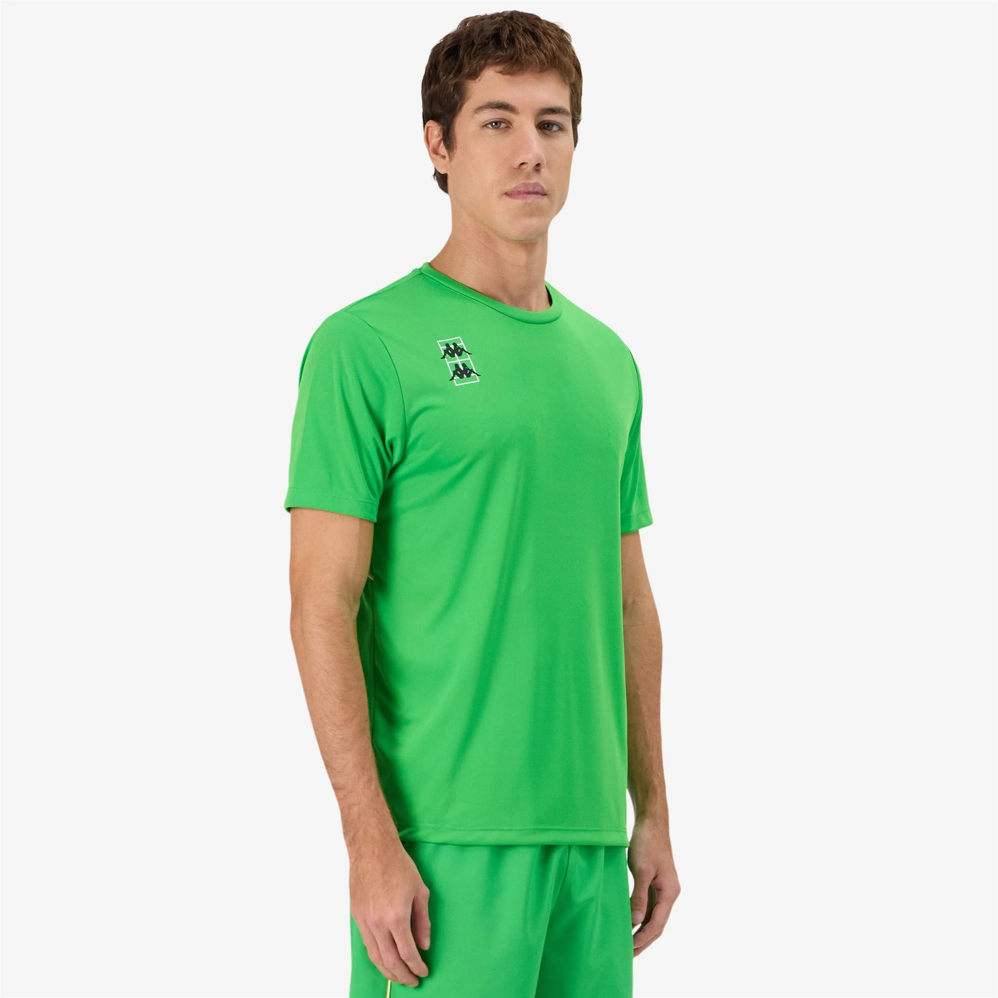 KOMBAT PADEL FUYO - Active Jerseys - Shirt - Man - GREEN FLUO-YELLOW LT SULPHUR - Image 7