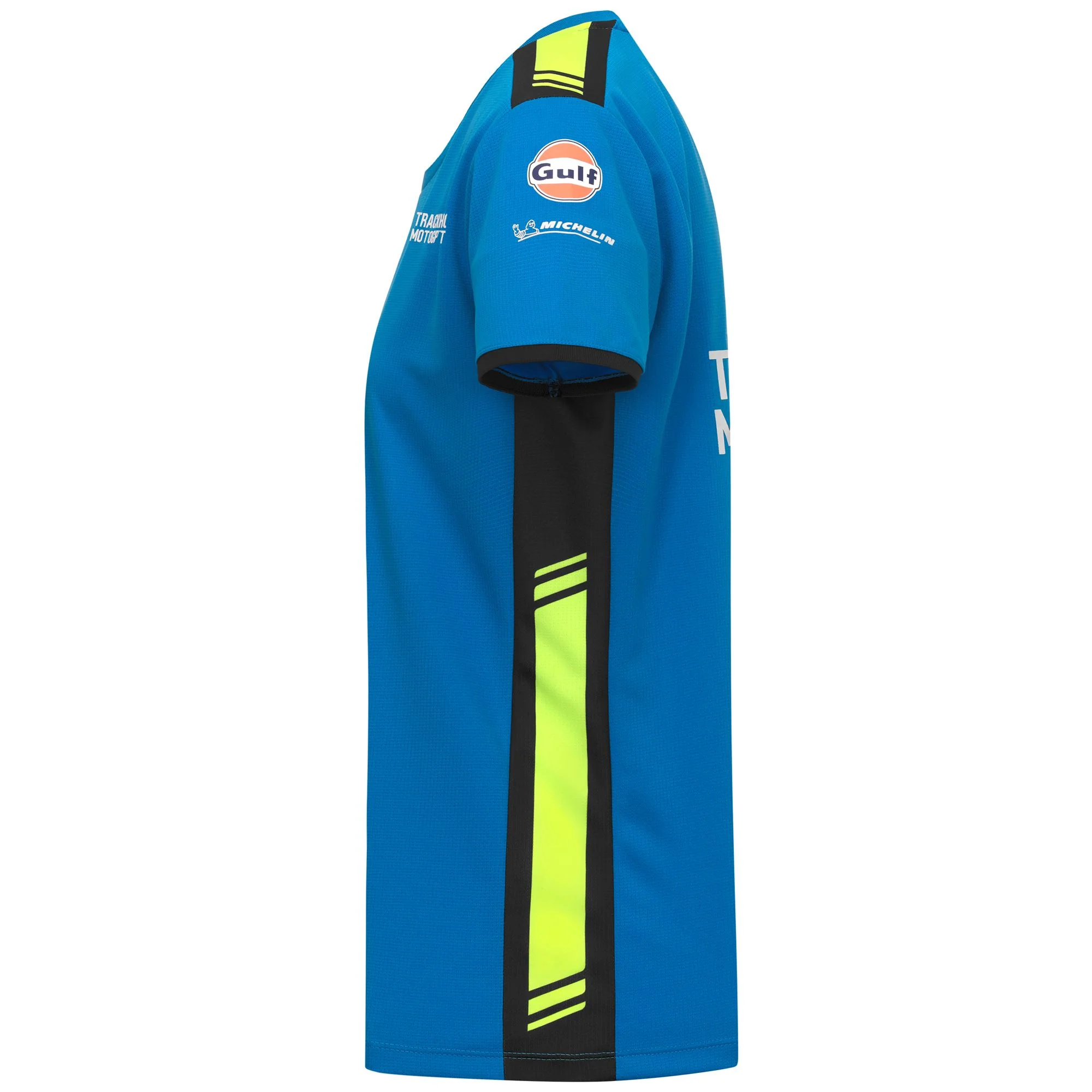 AMIRILOW TRACKHOUSE - Active Jerseys - Shirt - Woman - BLUE DIVA-GREY ANTRACHITE-NEON YELLOW - Image 4