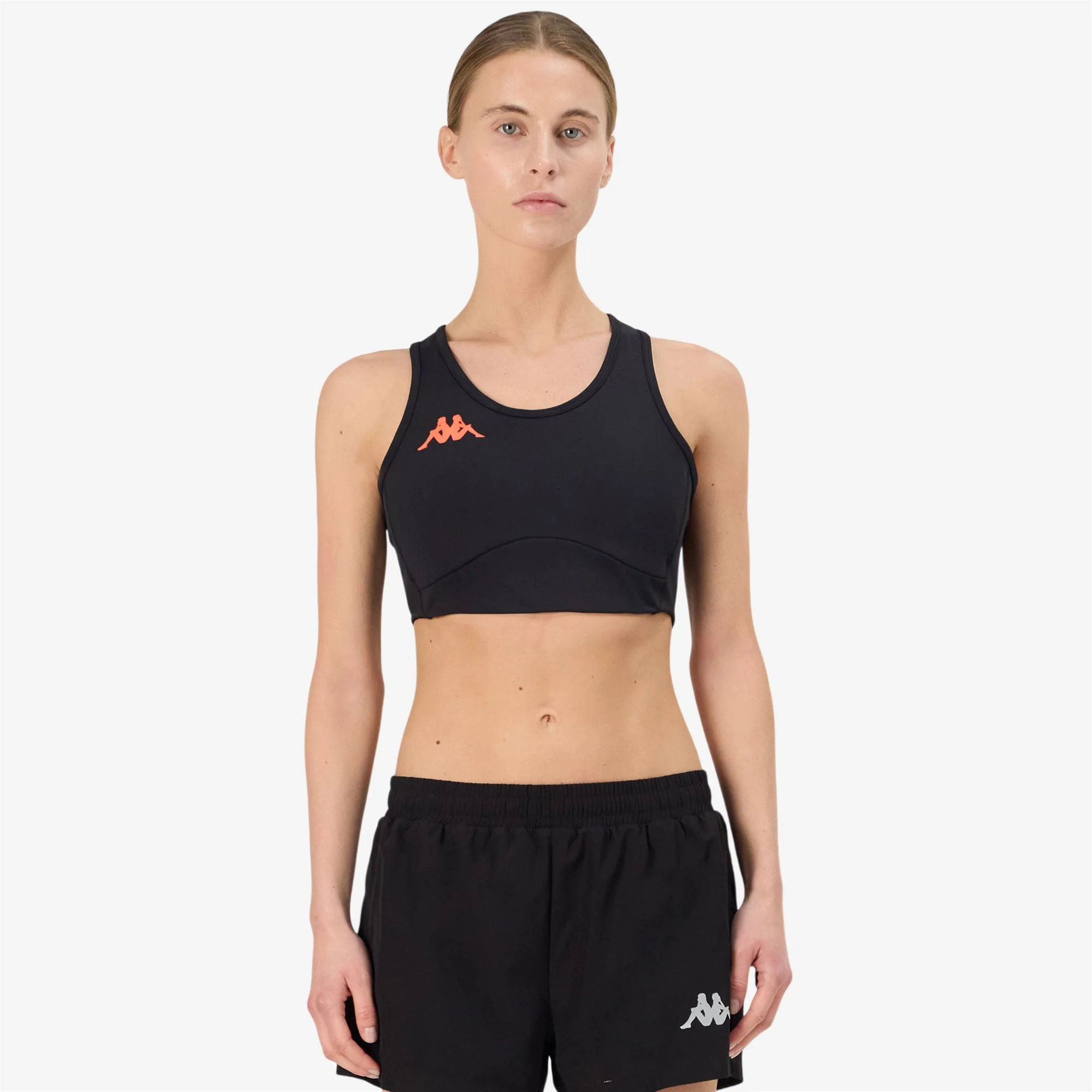 KOMBAT FADACI - Active Jerseys - Top - Woman - BLACK-NEON CORAL - Image 6