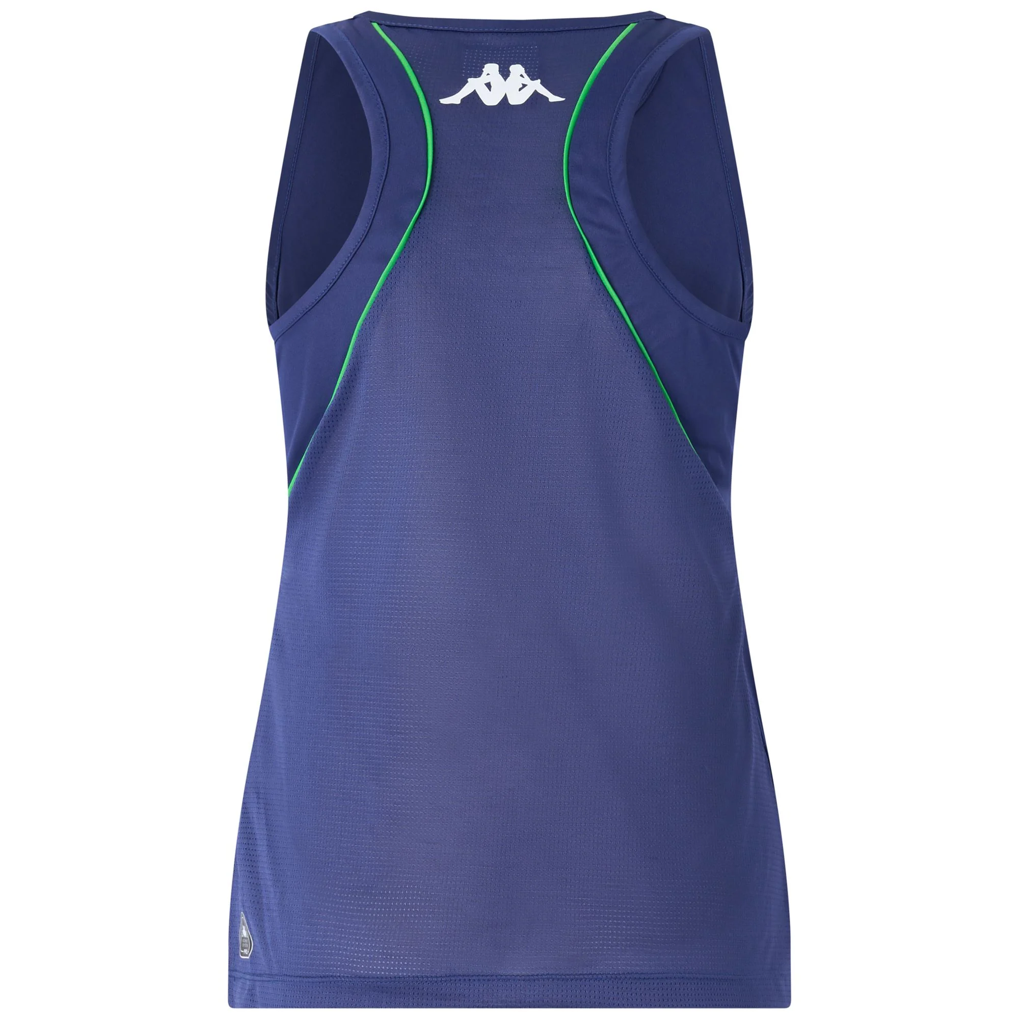 KOMBAT  PADEL FRAS - Active Jerseys - Tank - Woman - BLUE TWILIGHT-GREEN FLUO - Image 4
