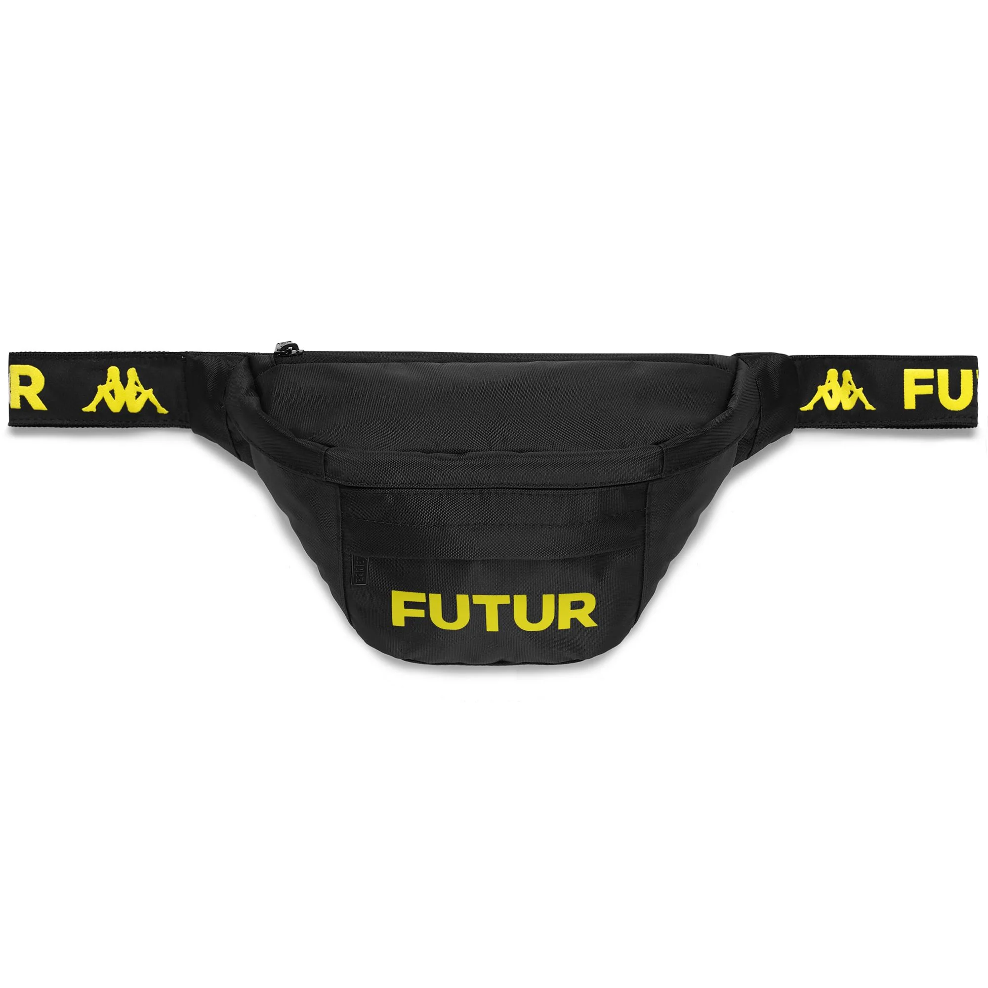 TECHNO KFF - Bags - Waist  Bag - Unisex - BLACK-YELLOW BLAZING - Image 2