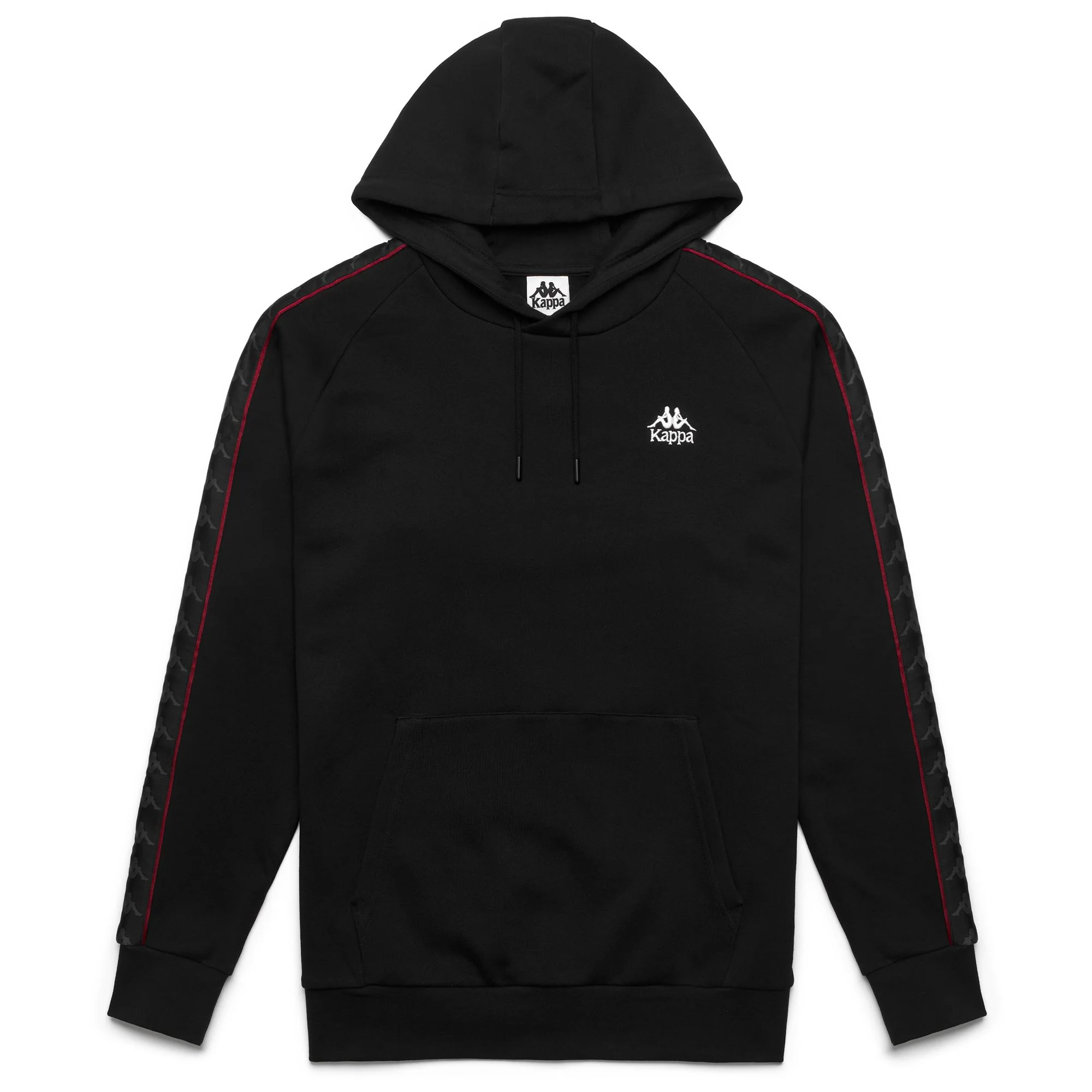 222 BANDA MADISON 2 - Fleece - Jumper - Man - BLACK-RED RACING-WHITE