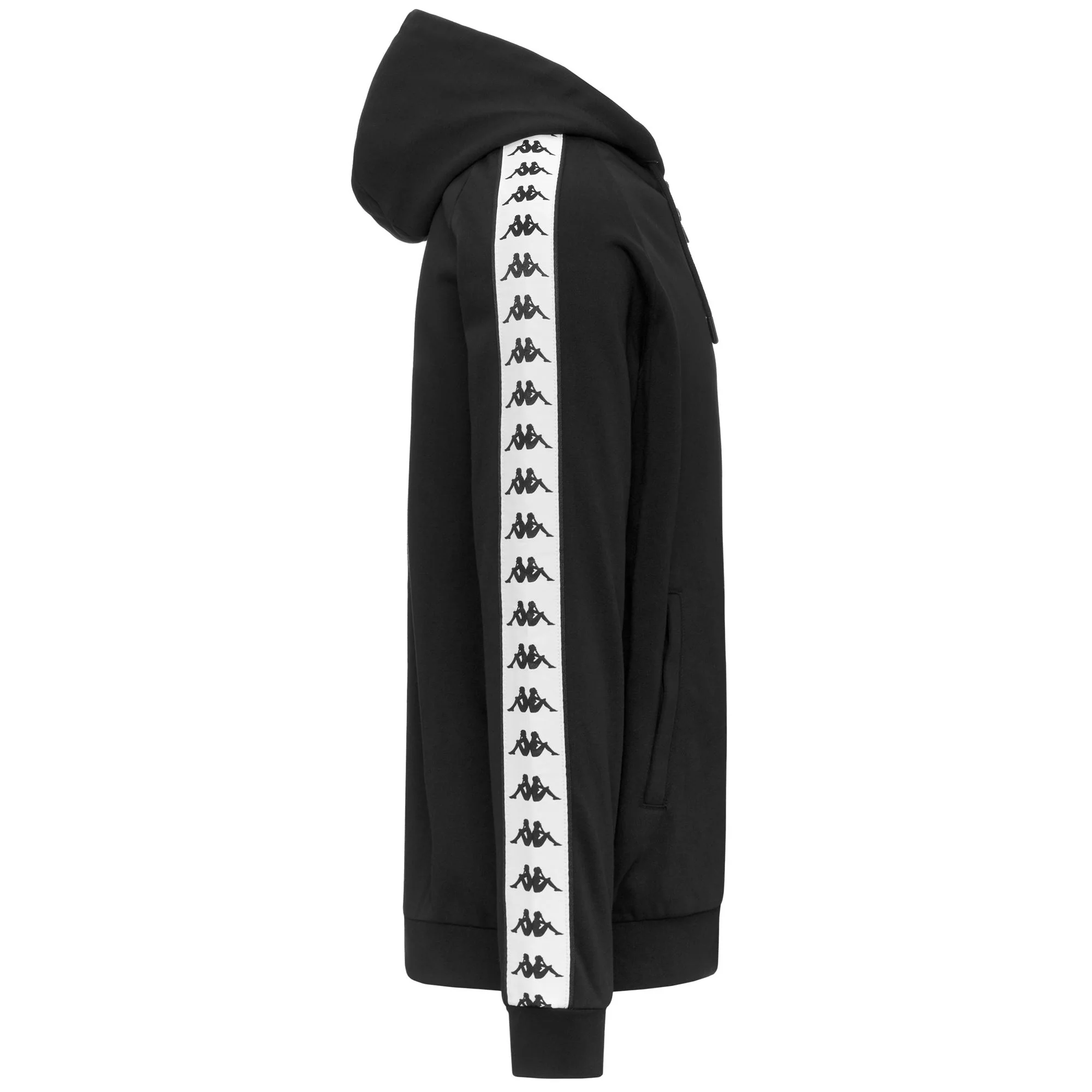 222 BANDA ZAMIN 3 - Fleece - Jacket - Man - BLACK-WHITE - Image 2