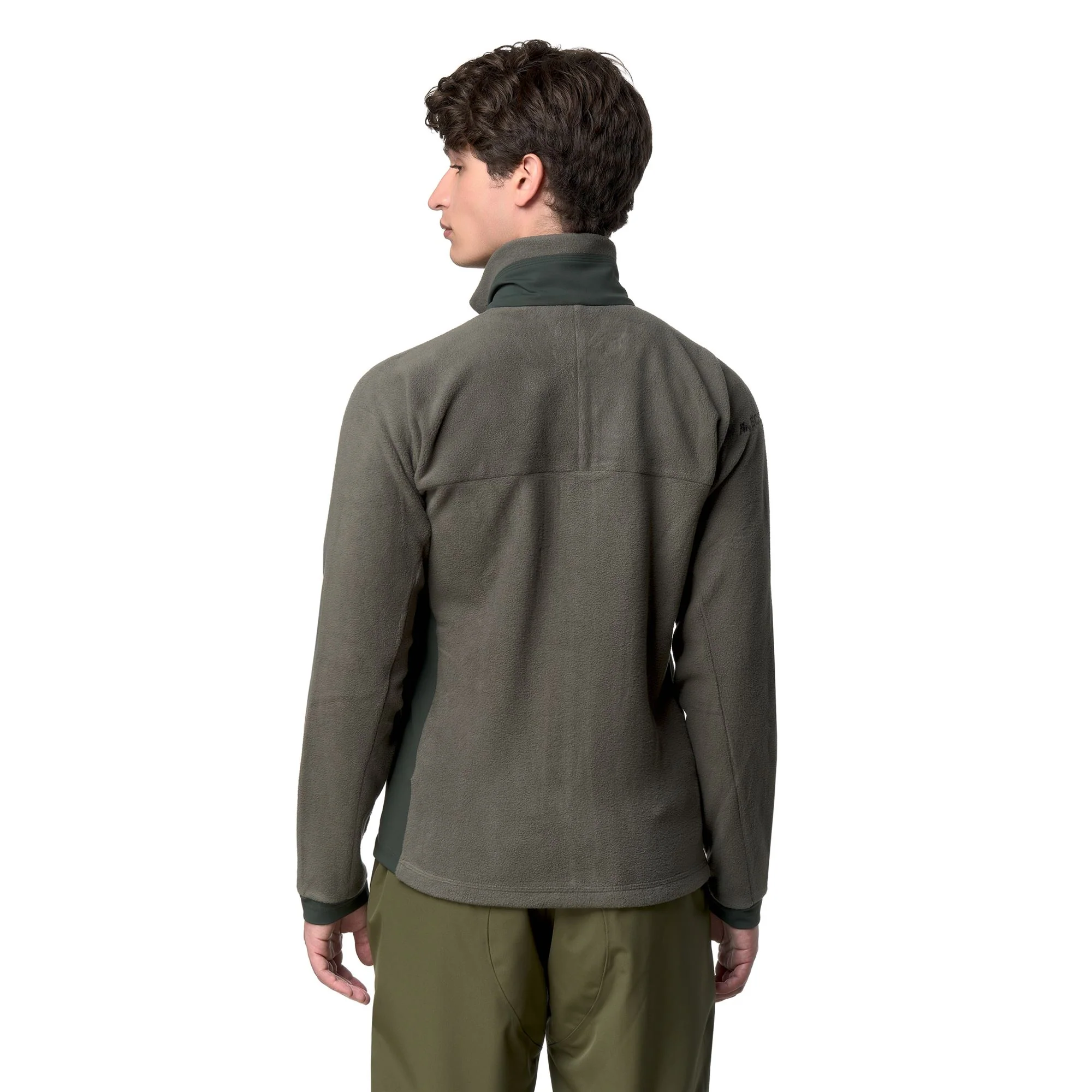 672 - Fleece - Jacket - Man - Green Academia-Green Rosin - Image 3