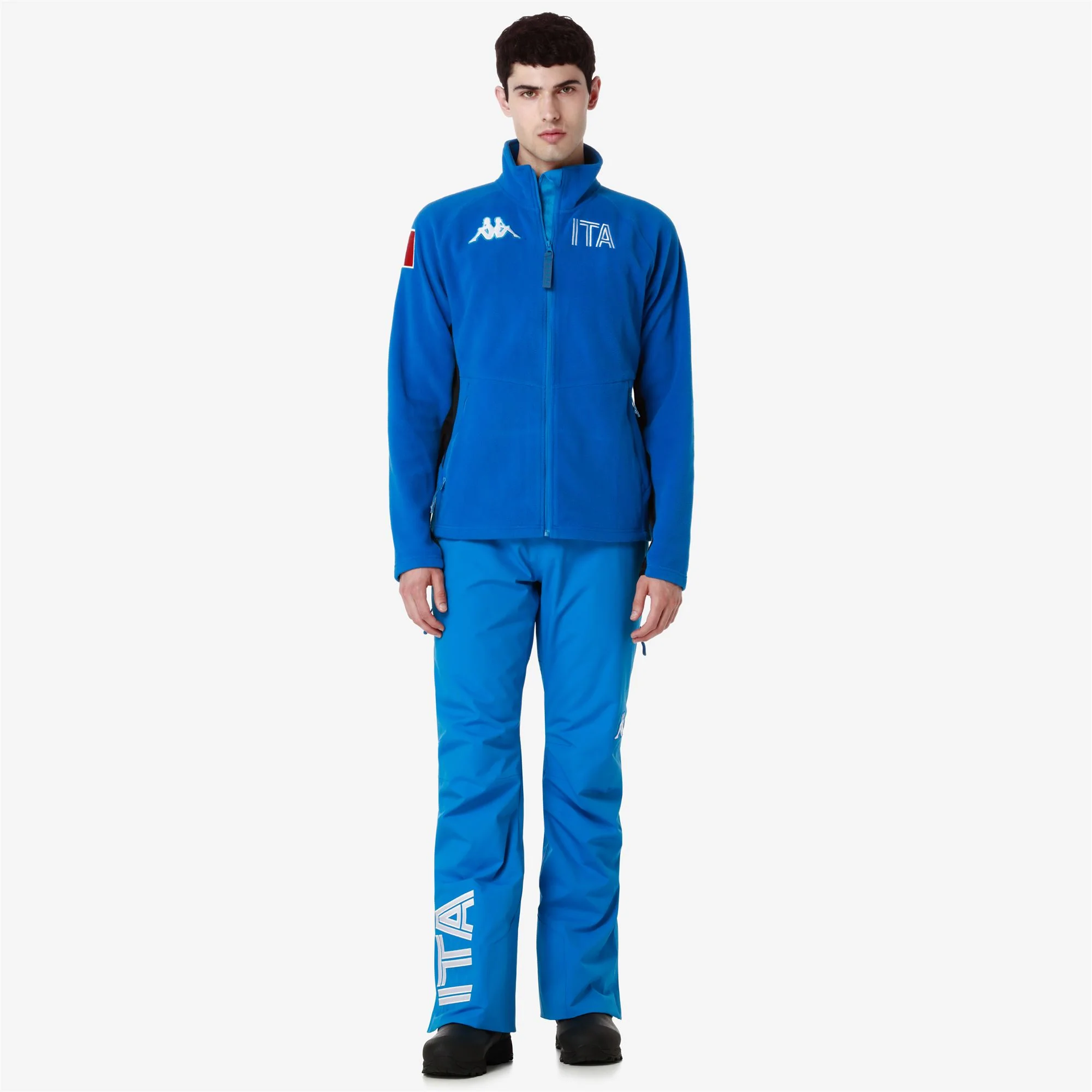 6CENTO 687 ITA - Fleece - Jacket - Man - BLUE BRILLIANT-BLUE DK NAVY - Image 7
