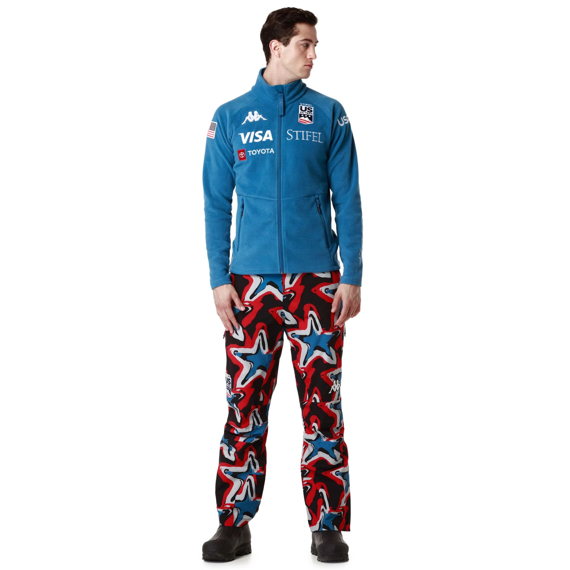 687C US - Fleece - Jacket - Man - Blue Deep Water