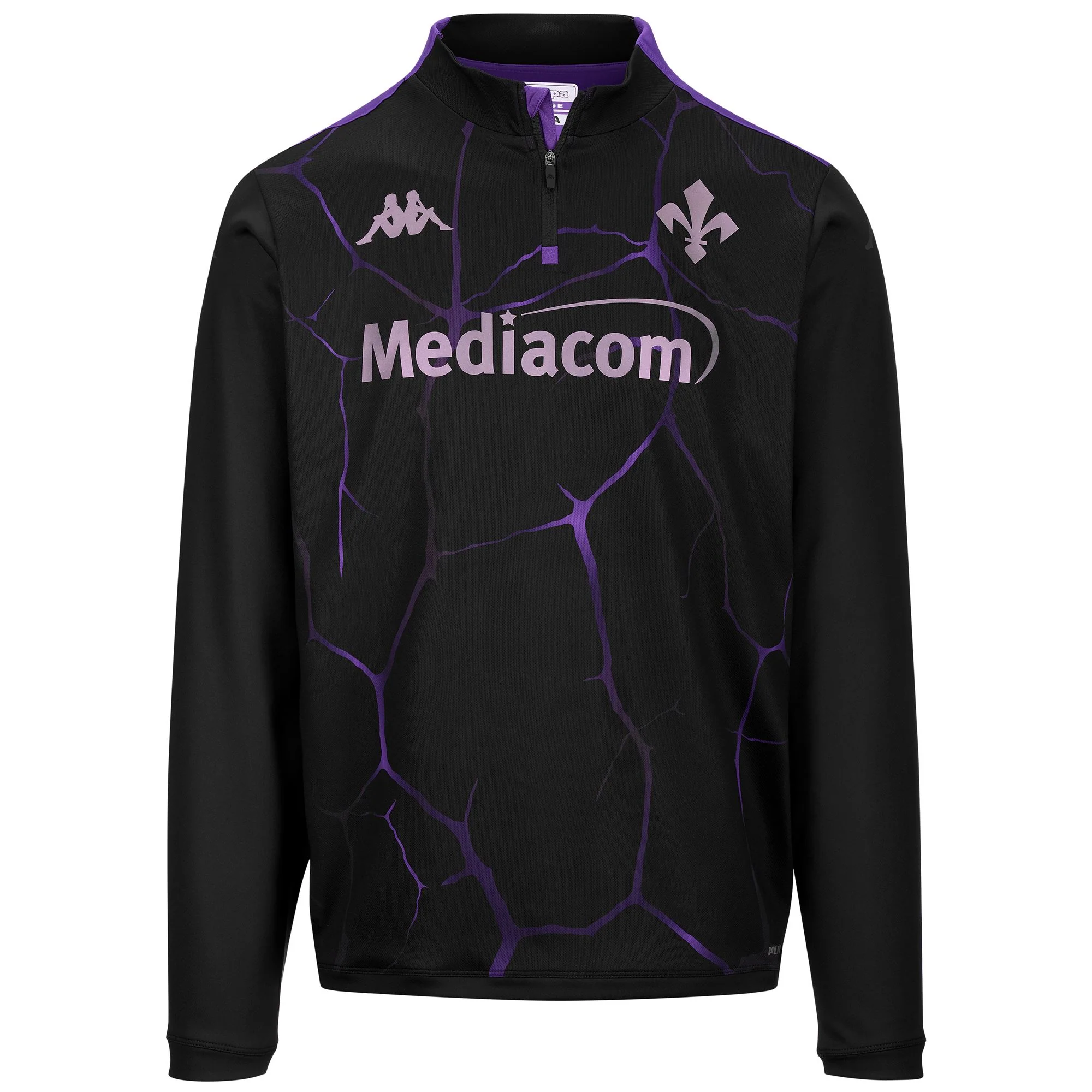 ABLASPRE PRO 8 FIORENTINA - Fleece - Jumper - Man - BLACK-VIOLET INDIGO