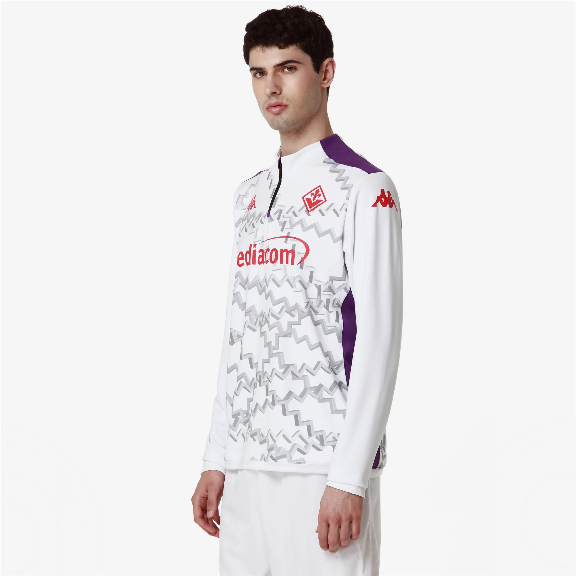 ABLASPRE PRO 8 FIORENTINA - Fleece - Jumper - Man - WHITE-VIOLET INDIGO - Image 5