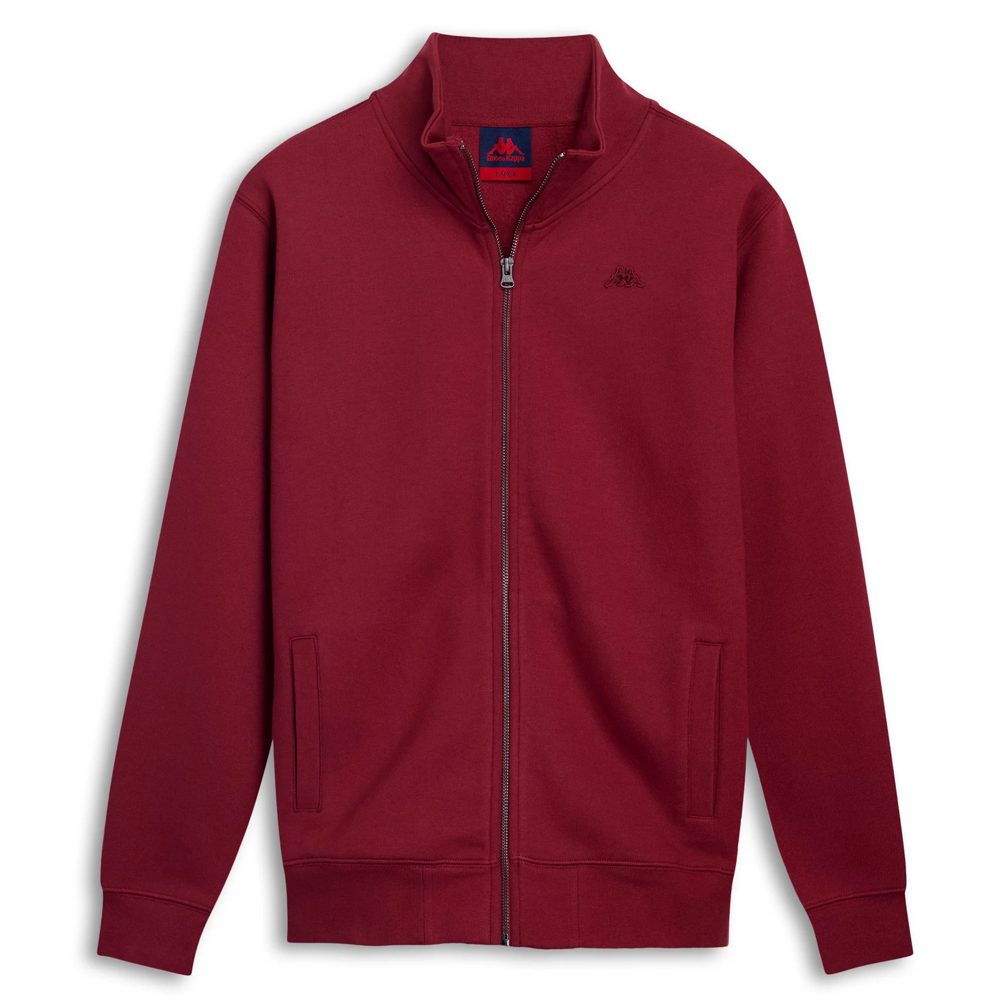 ARAGON BRUSHED - Fleece - Jacket - Man - RED POMEGRANATE