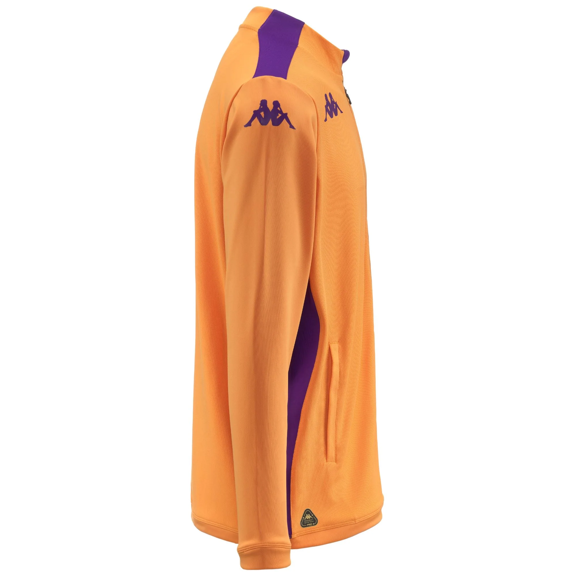 ARUN PRO 8 FIORENTINA - Fleece - Jacket - Man - ORANGE MARIGOLD-VIOLET INDIGO - Image 2