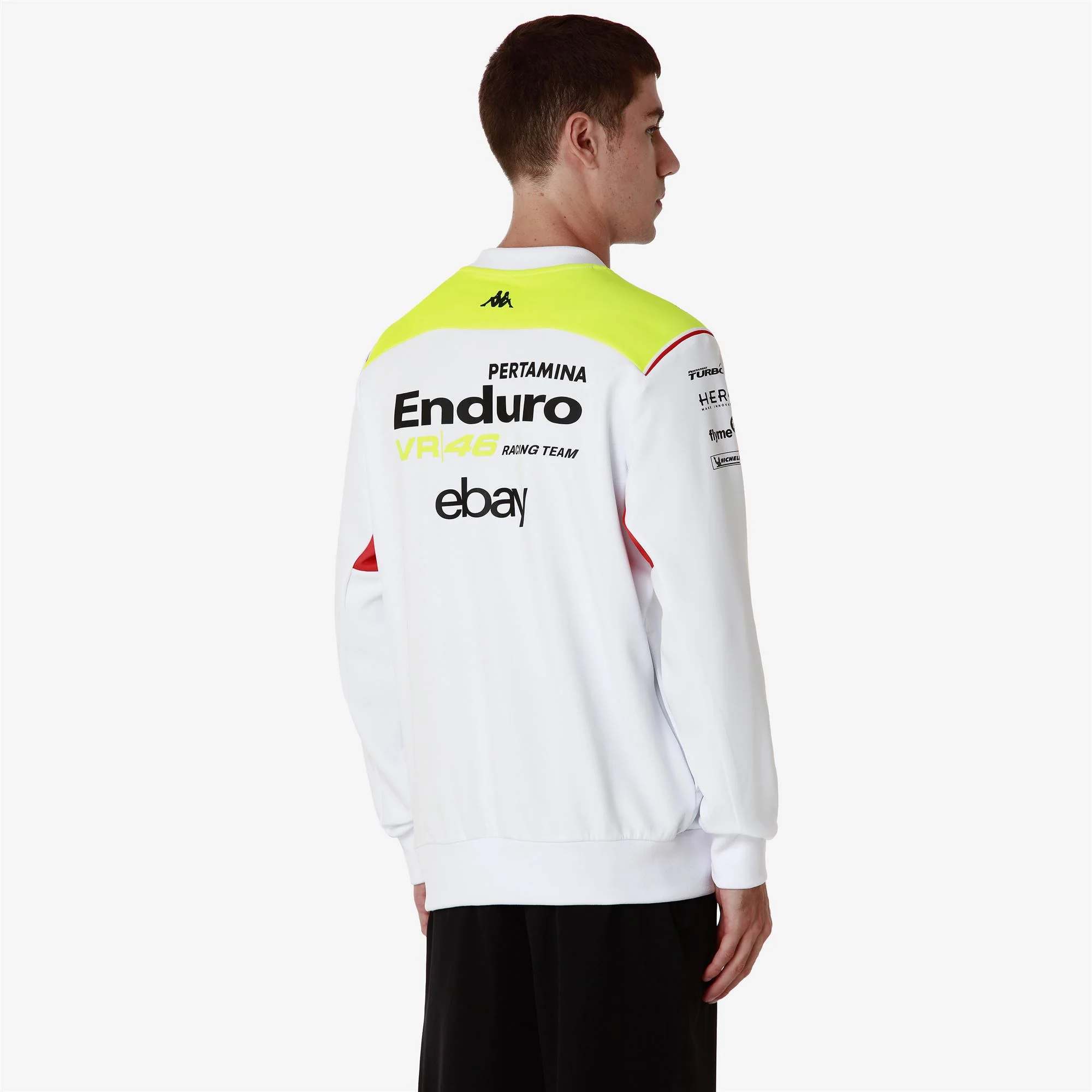 ATRISOM MISANO VR46 - Fleece - Jacket - Man - BLACK-NEON YELLOW-RED FLAME - Image 6