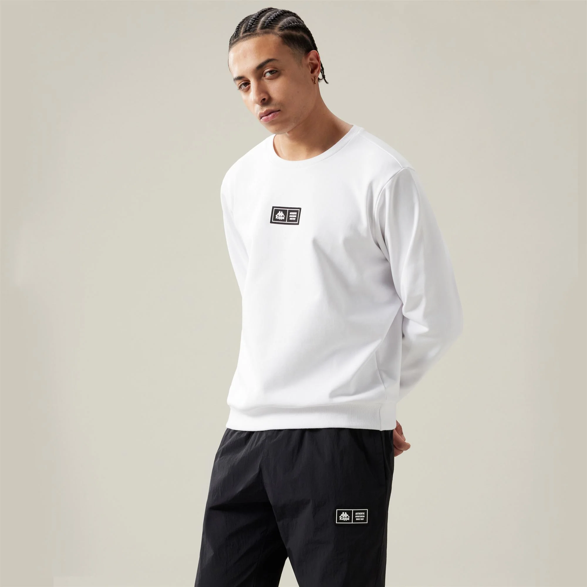 NYMPHE - Fleece - Jumper - Man - WHITE - Image 5