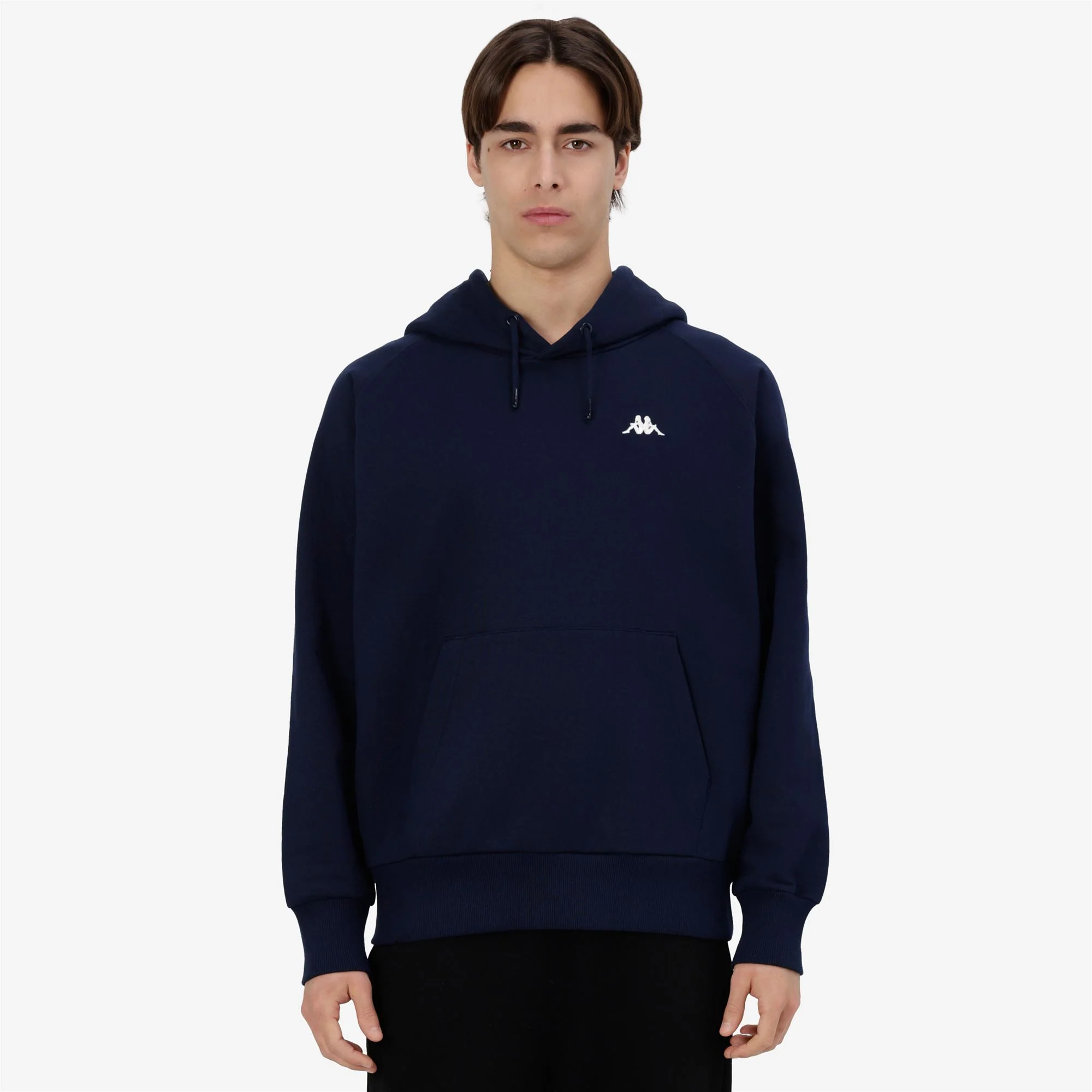 ORTIS - Fleece - Jumper - Man - Blue Iris-White - Image 4