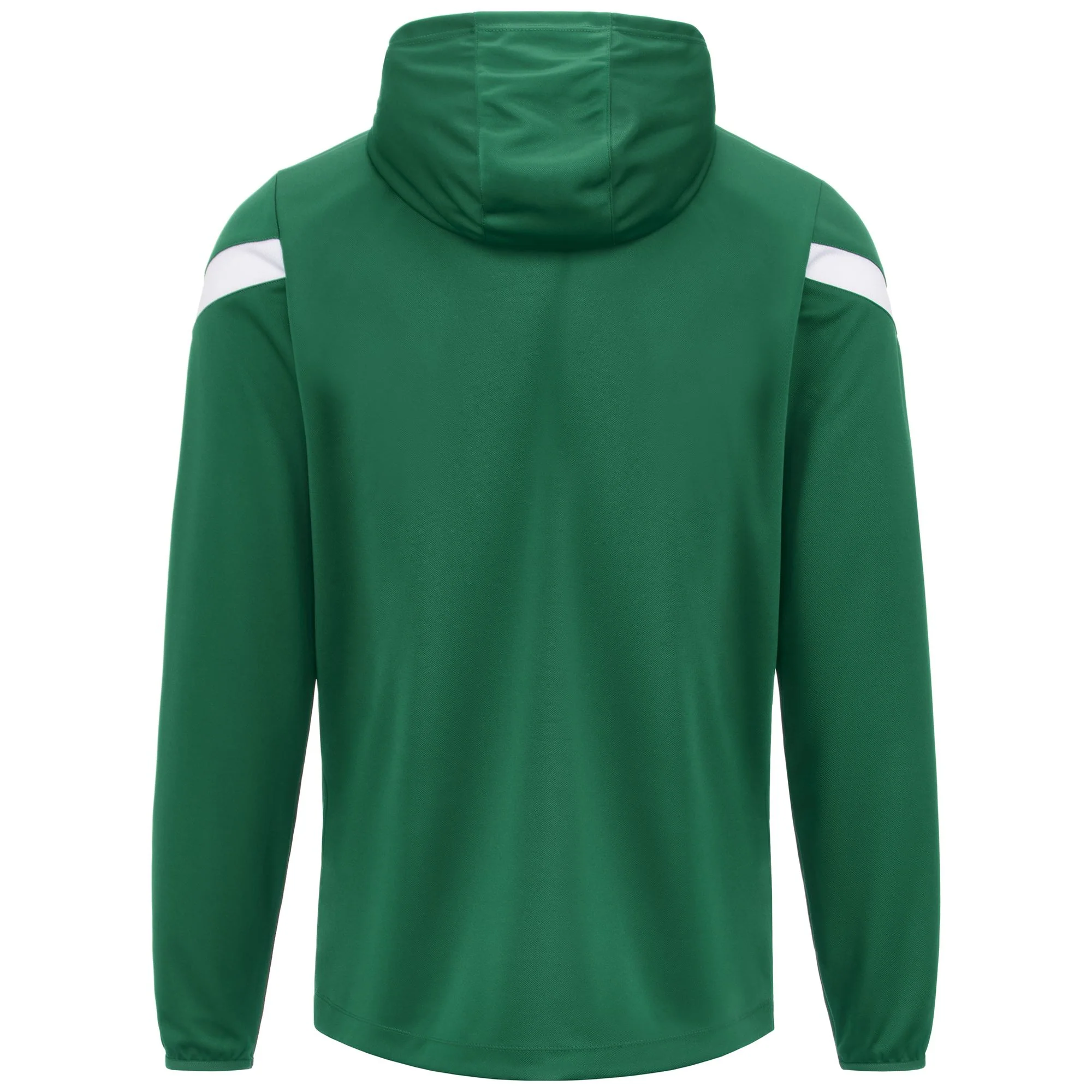 KAPPA4FOOTBALL DOLVE - Fleece - Hoodie Full Zip - Man - GREEN-WHITE - Image 3