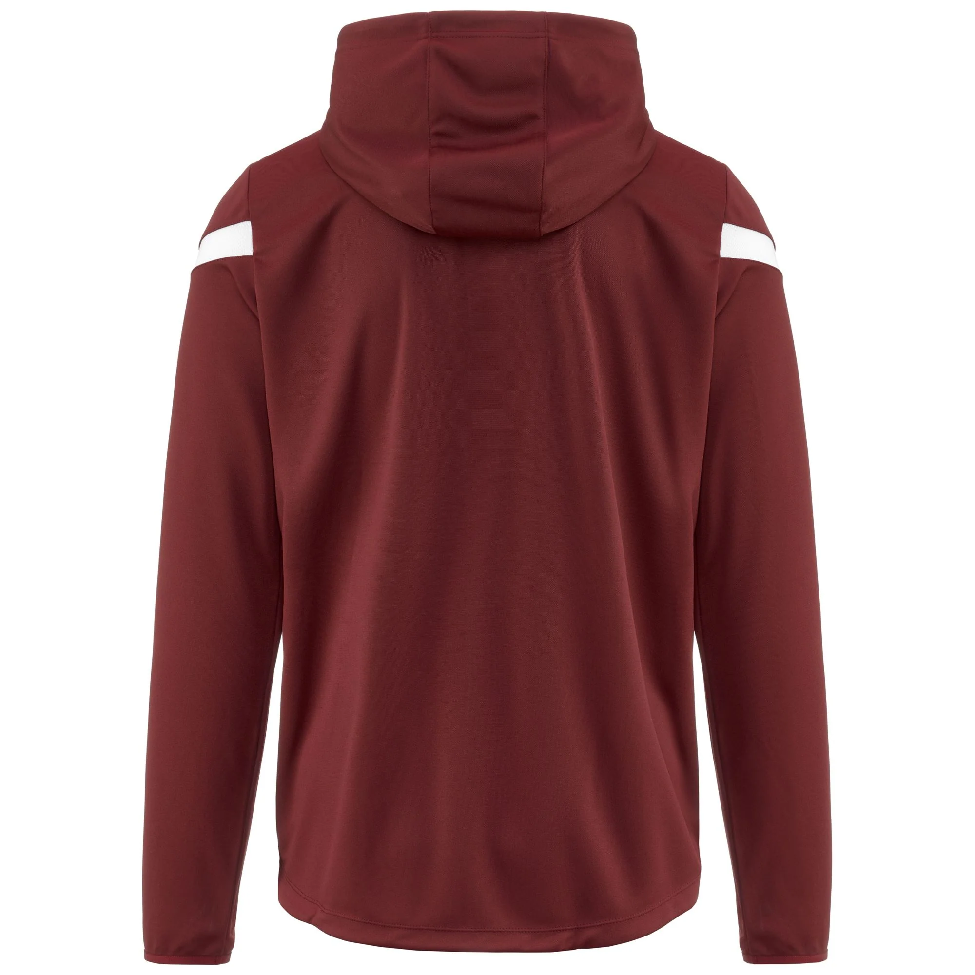 KAPPA4FOOTBALL DOLVE - Fleece - Hoodie Full Zip - Man - RED GRANATA-WHITE - Image 3