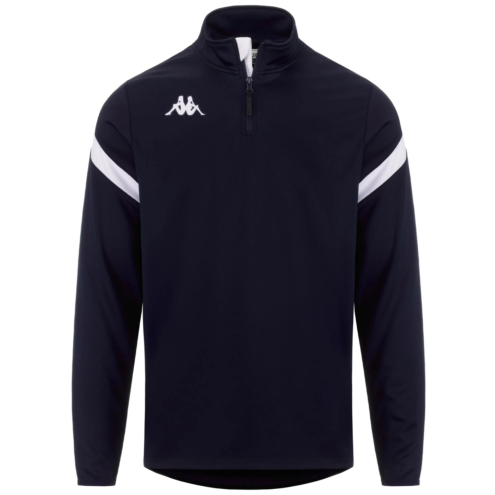 KAPPA4FOOTBALL DOLVOLE - Fleece - Jumper - Man - BLUE MARINE-WHITE