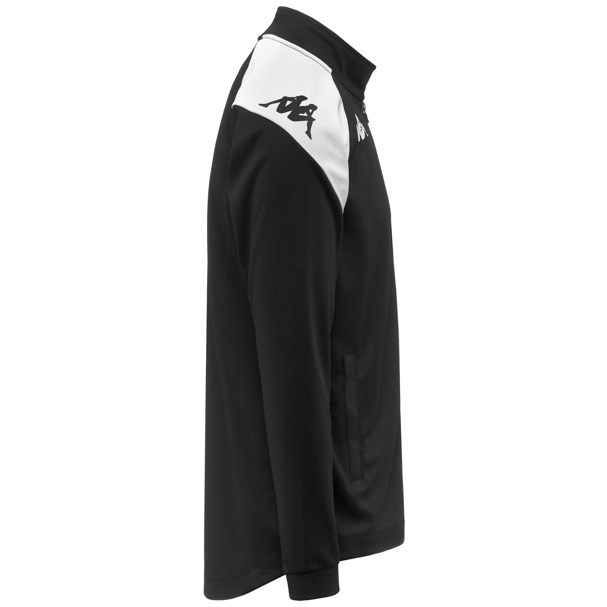 KAPPA4FOOTBALL LENNO - Fleece - Jacket - Man - BLACK-WHITE - Image 2