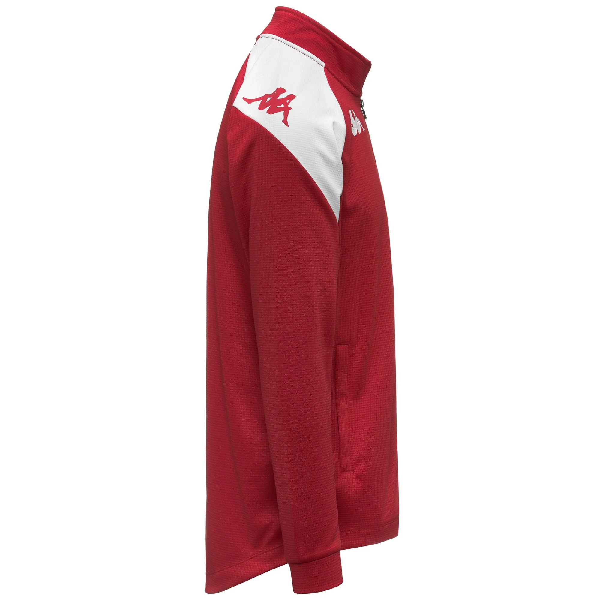 KAPPA4FOOTBALL LENNO - Fleece - Jacket - Man - RED-WHITE - Image 2