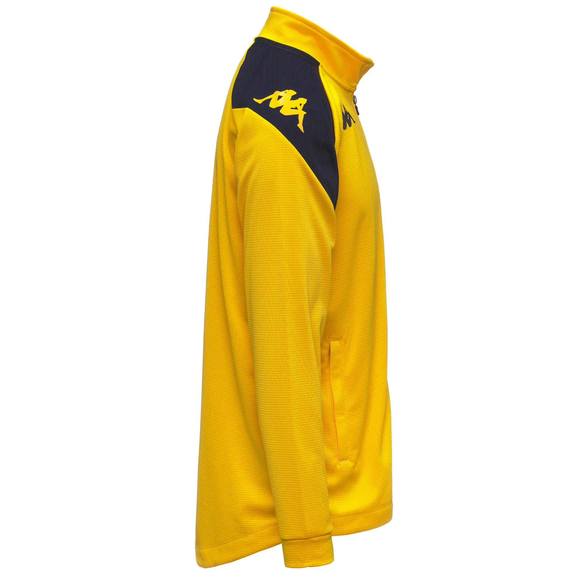KAPPA4FOOTBALL LENNO - Fleece - Jacket - Man - YELLOW CHROME-BLUE MARINE - Image 2