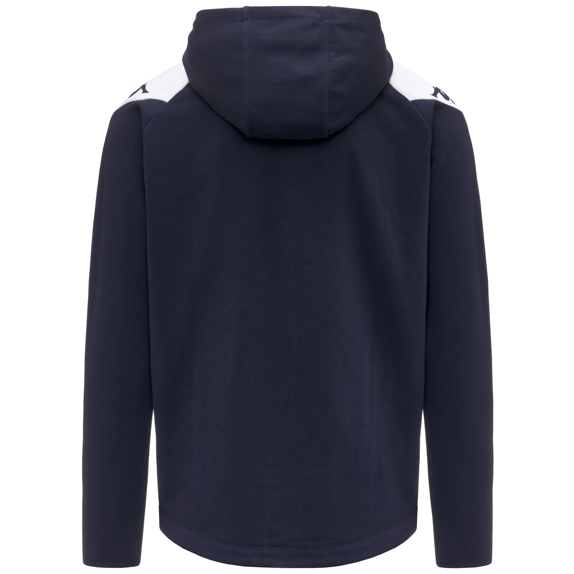 KAPPA4FOOTBALL LIANTOZI - Fleece - Hoodie Full Zip - Man - BLUE MARINE-WHITE - Image 3