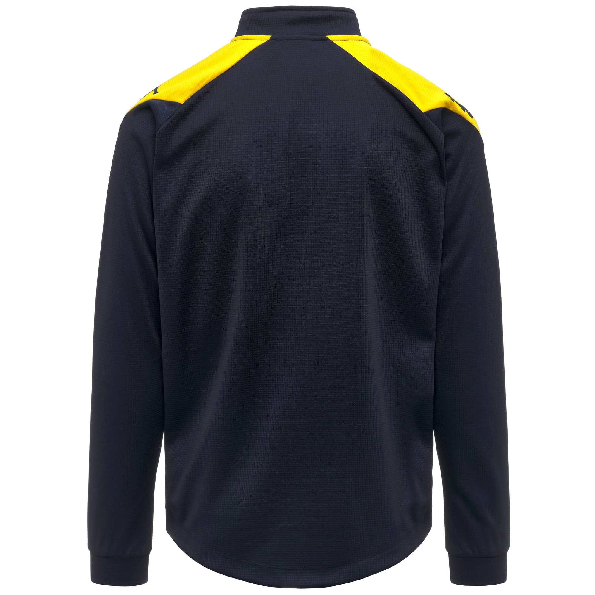 KAPPA4FOOTBALL LOVATO - Fleece - Jumper - Man - BLUE MARINE-YELLOW CHROME - Image 3