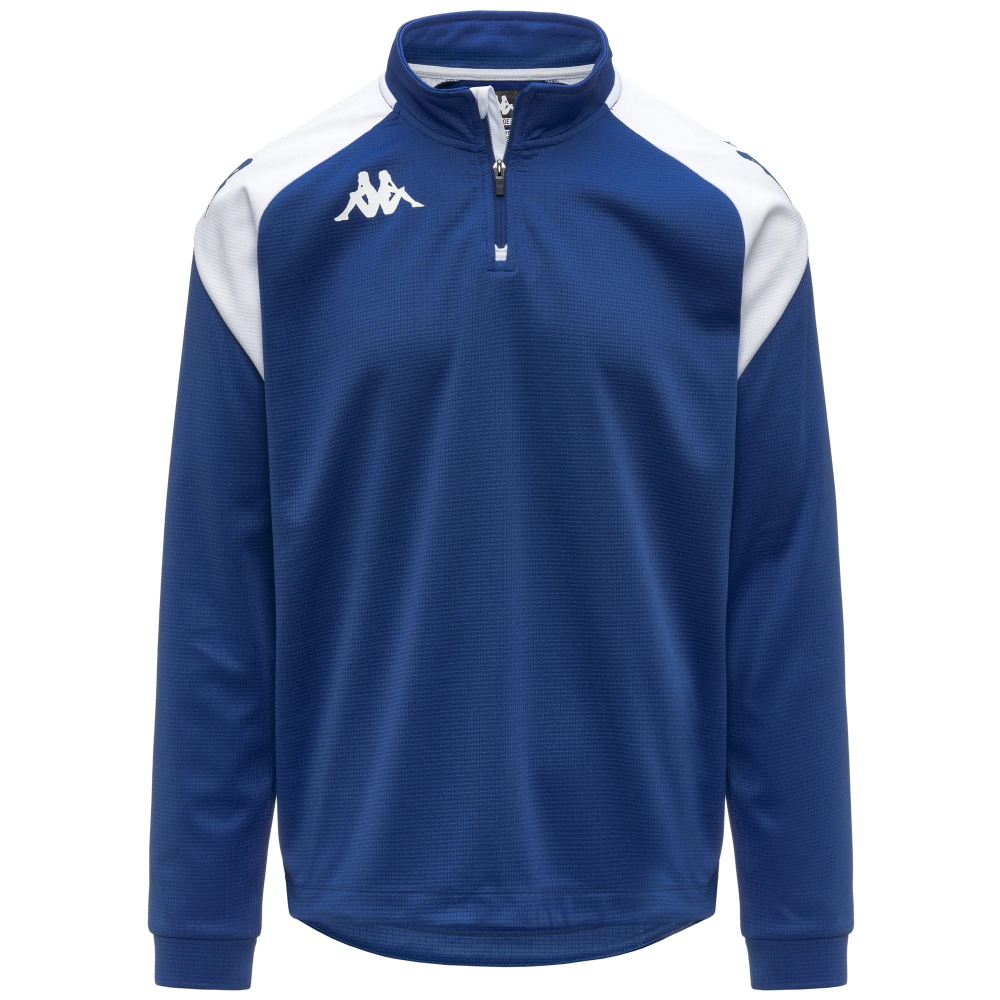 KAPPA4FOOTBALL   LOVATO - Fleece - Jumper - Man - BLUE SAPPHIRE-WHITE