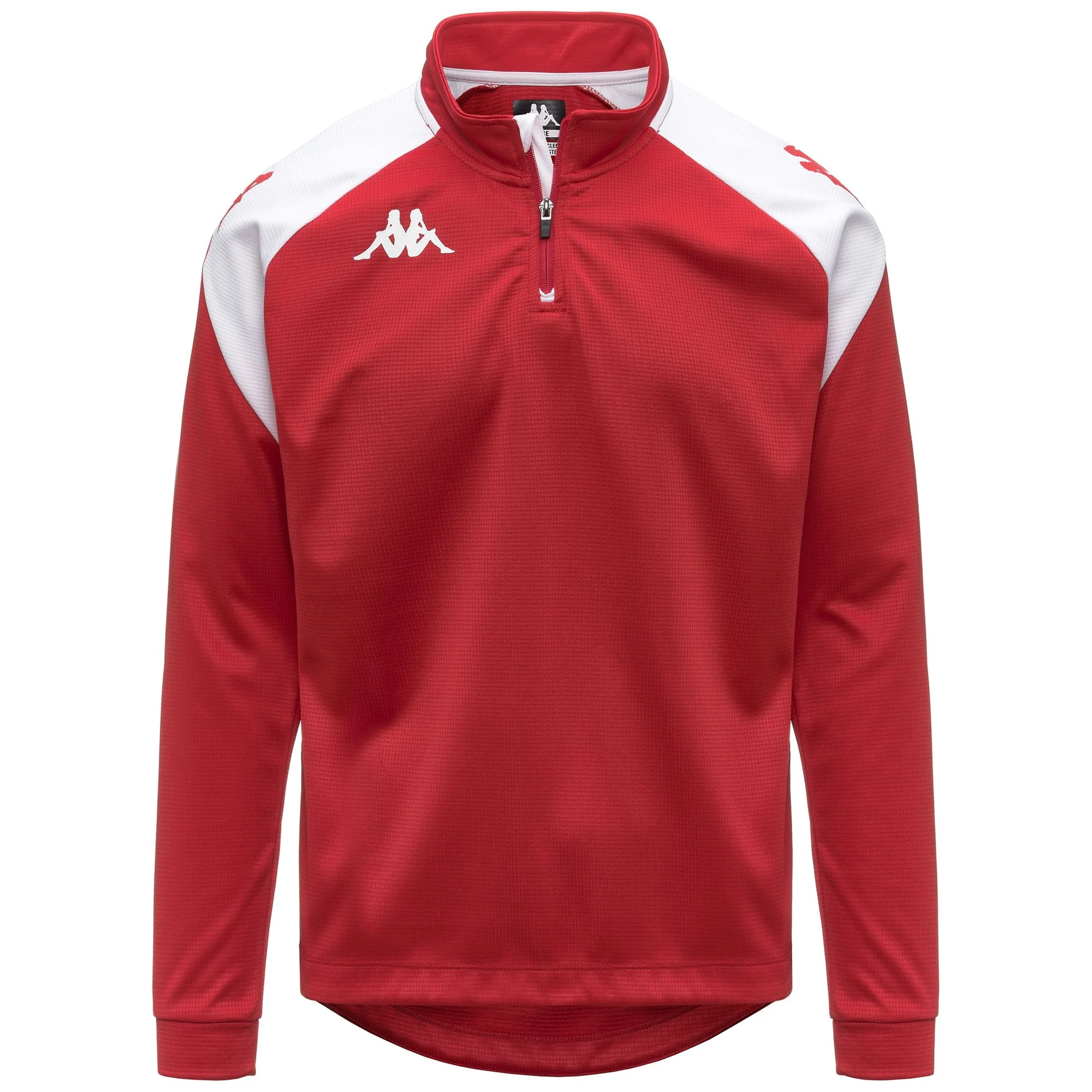 KAPPA4FOOTBALL LOVATO - Fleece - Jumper - Man - RED-WHITE