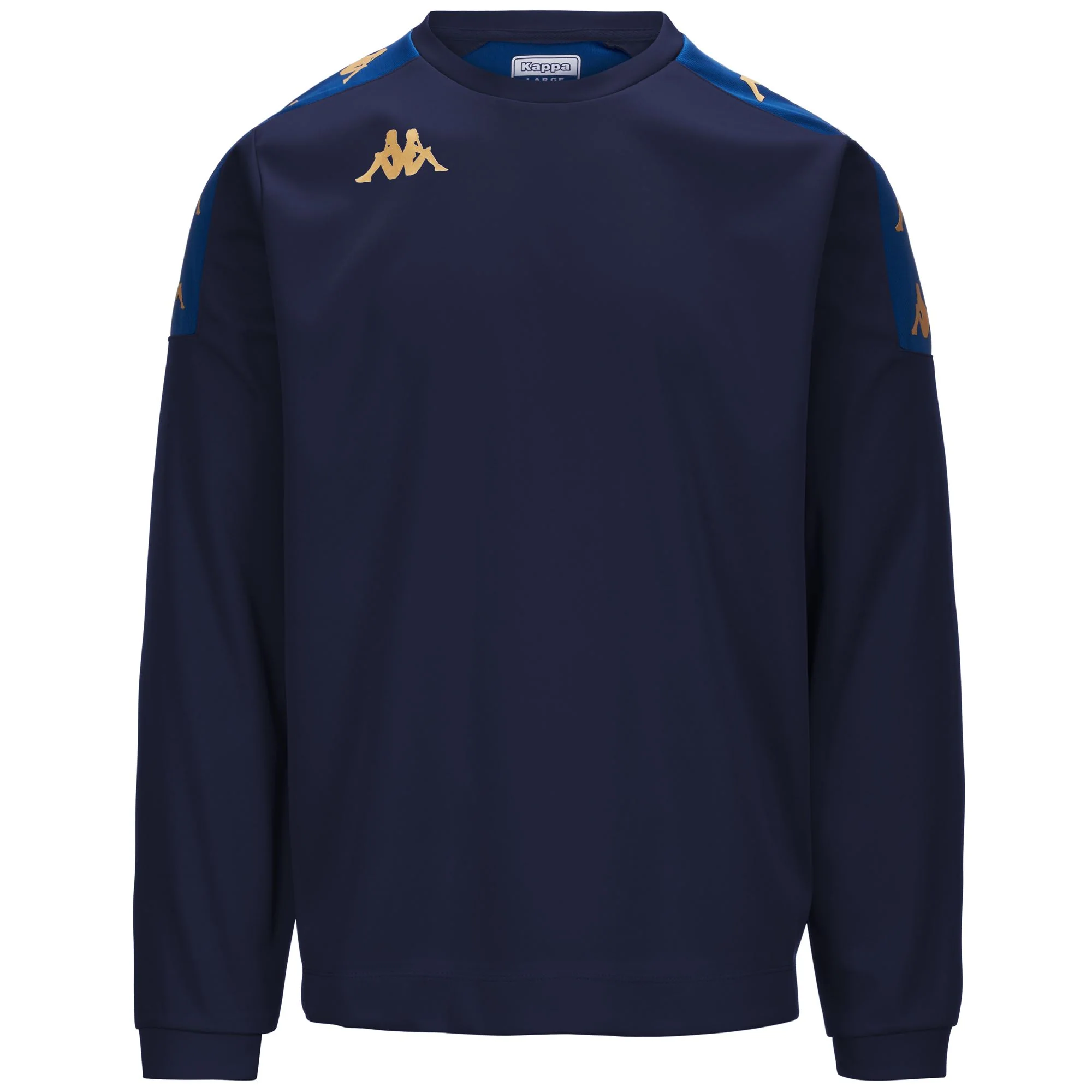 KAPPA4FOOTBALL GAVERNO - Fleece - Jumper - Man - BLUE MARINE-BLUE MD COBALT