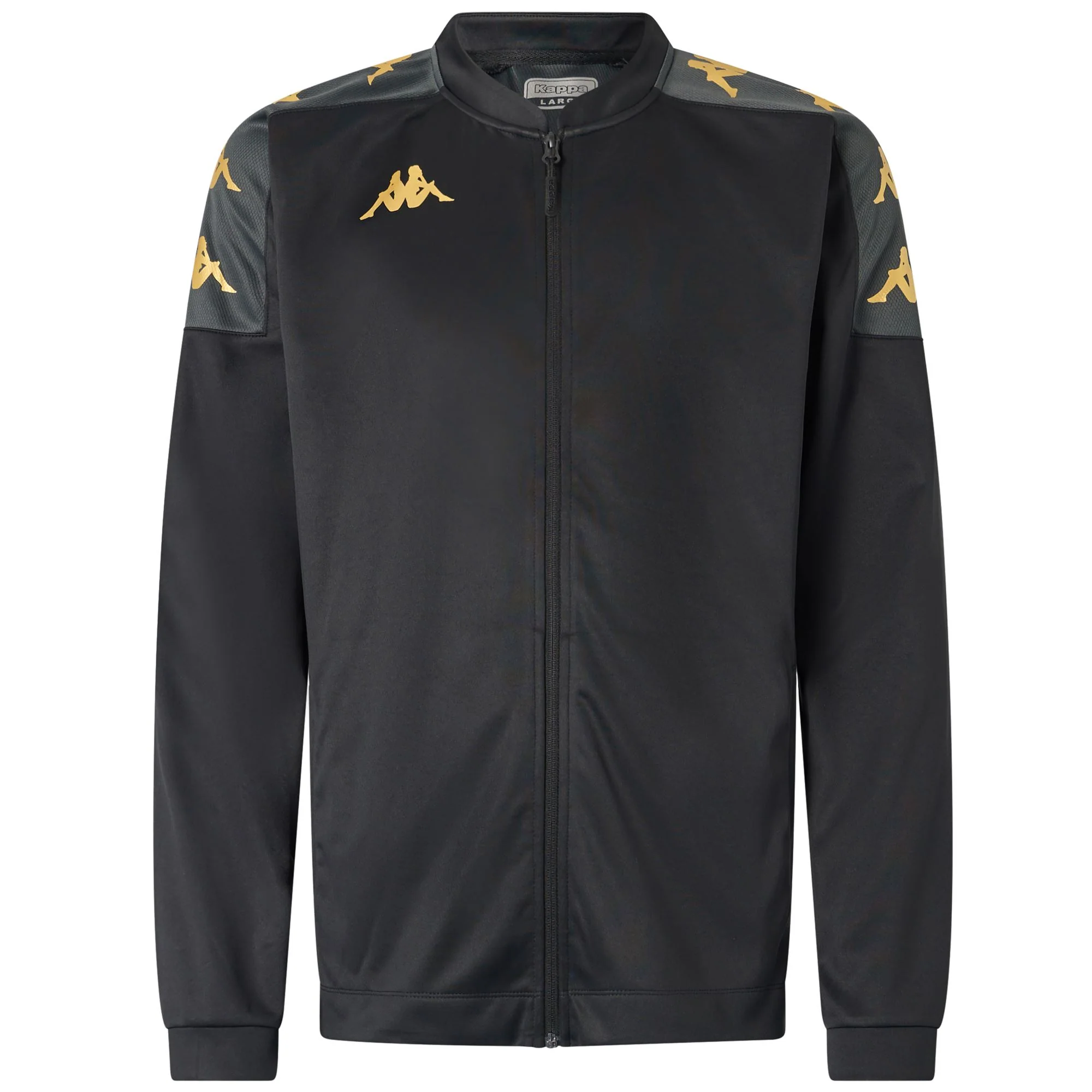 KAPPA4FOOTBALL GIULLIO - Fleece - Jacket - Man - BLACK-GREY DK - Image 2