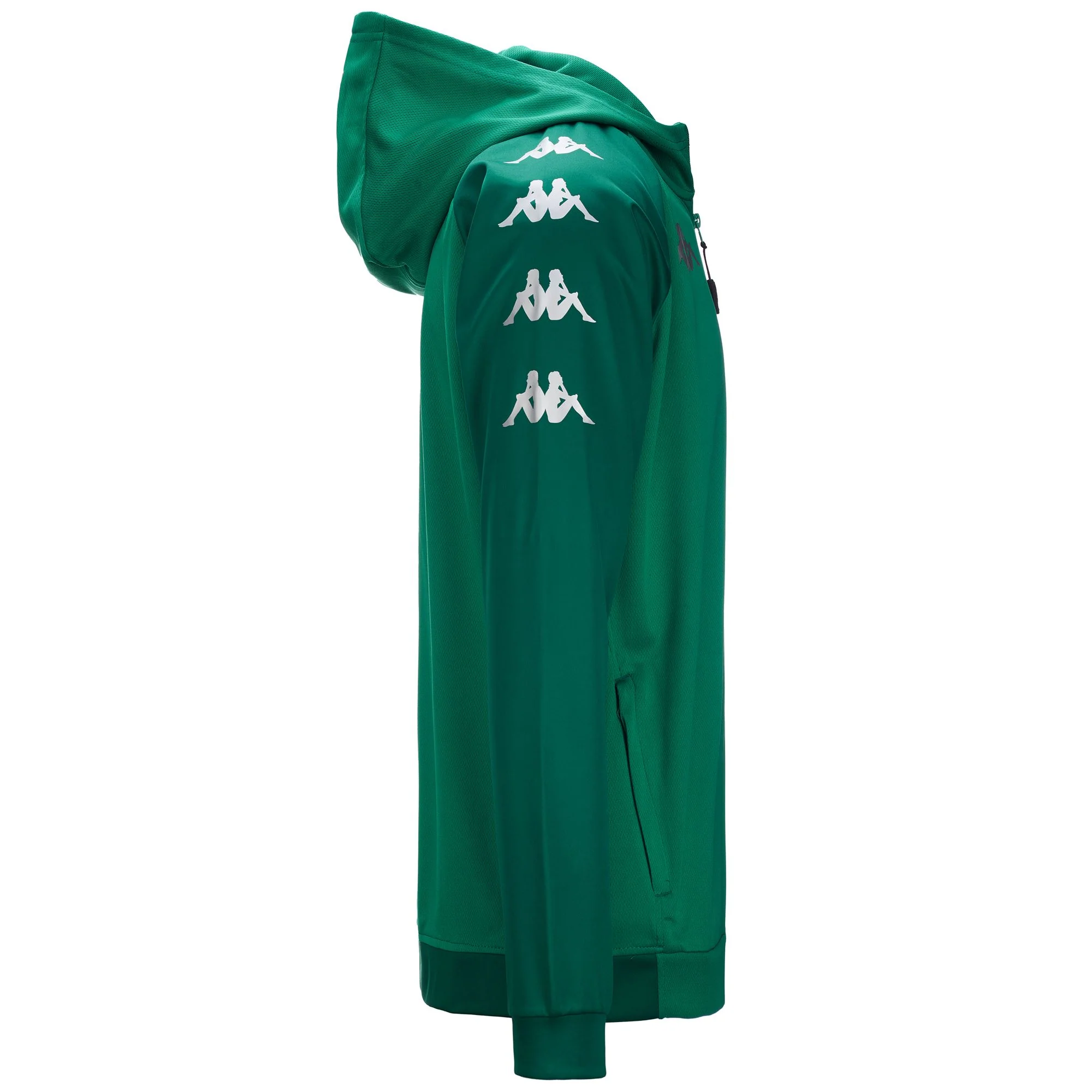 KAPPA4SOCCER TORTONA - Fleece - Jacket - Man - GREEN BOSPHORUS-GREEN GALAPAGOS - Image 2