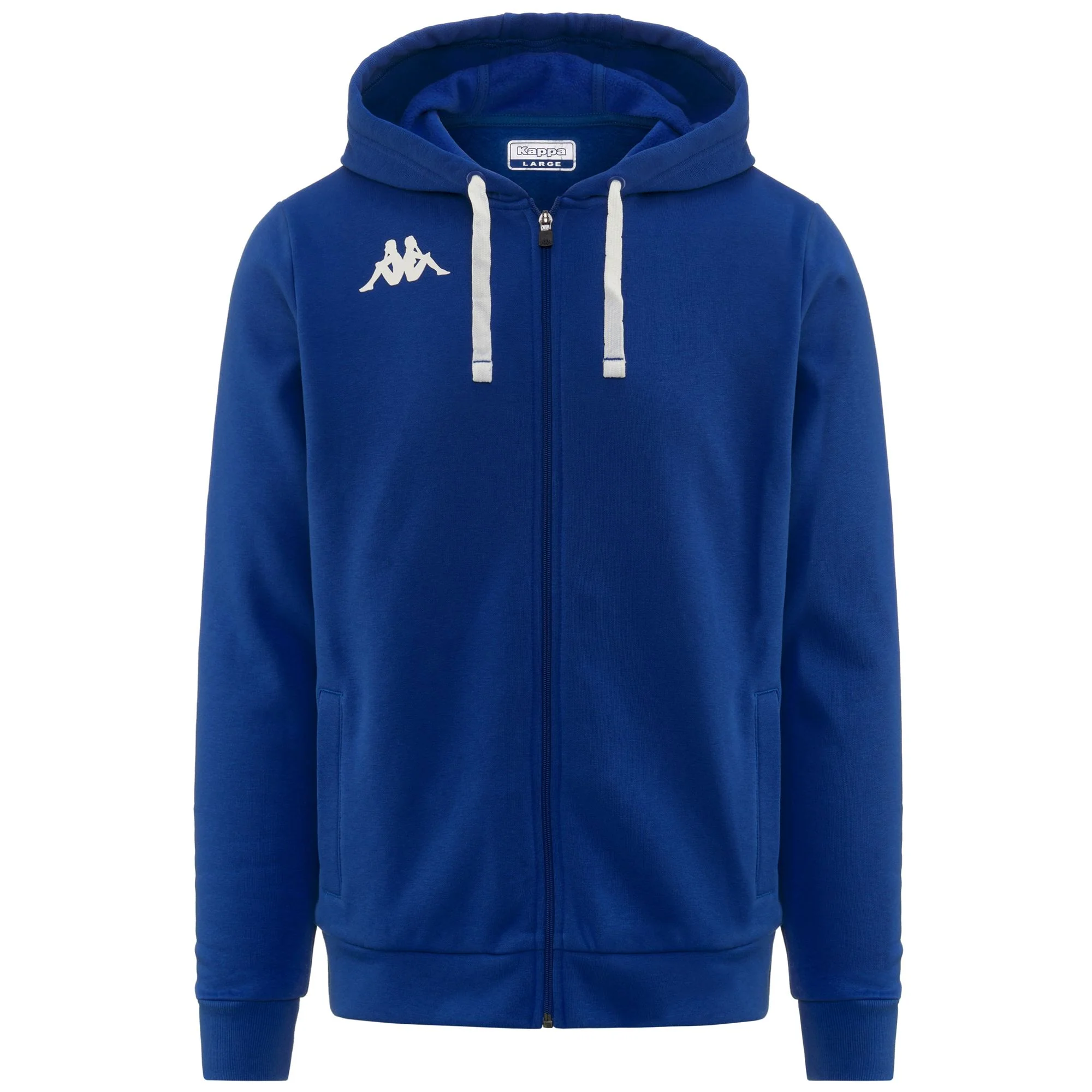 KAPPA4TRAINING BANTO - Fleece - Hoodie Full Zip - Man - BLUE SAPPHIRE
