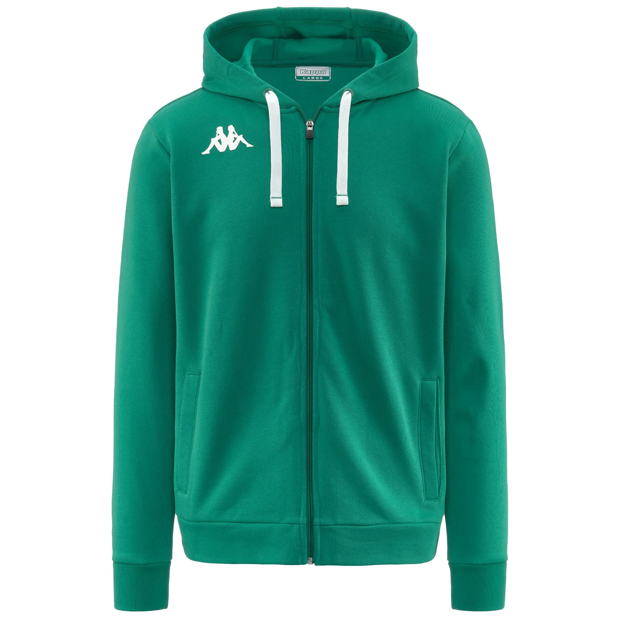 KAPPA4TRAINING BANTO - Fleece - Hoodie Full Zip - Man - GREEN - Image 3