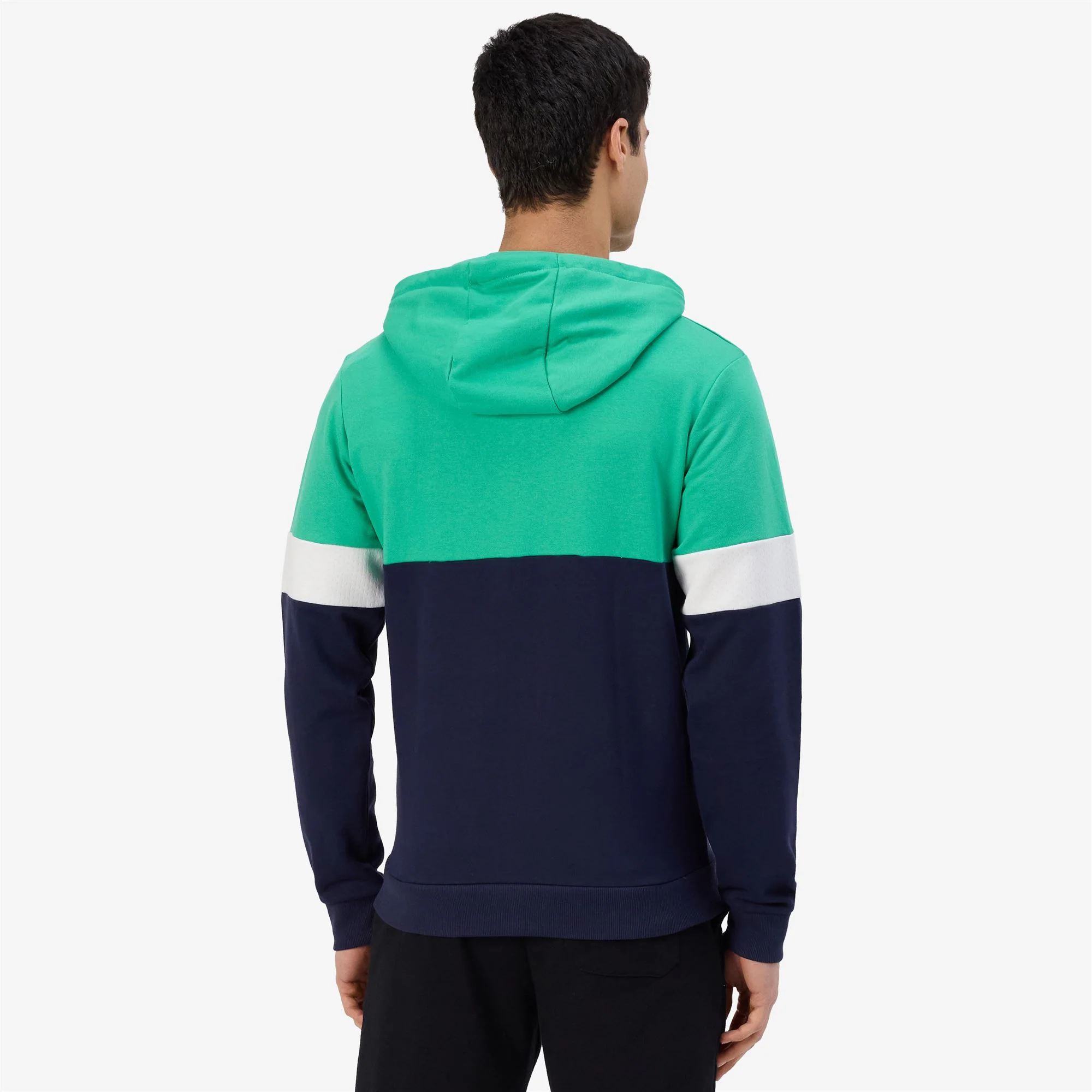 LOGO GRELO - Fleece - Jacket - Man - BLUE MARINE-GREEN BLARNEY-WHITE - Image 6