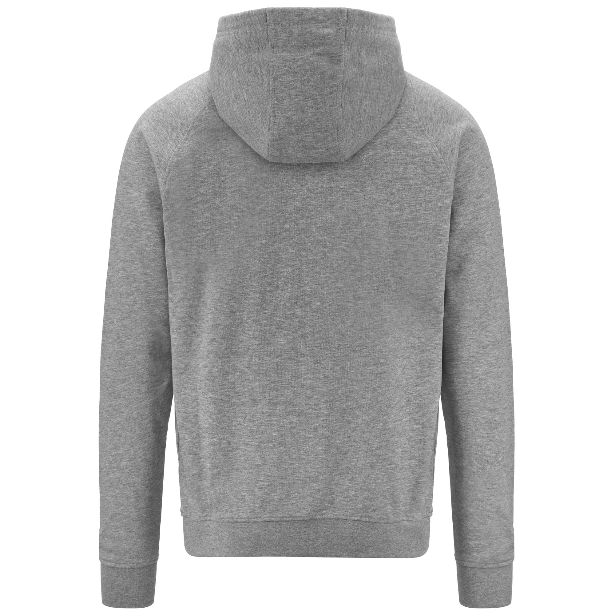 LOGO JACKUS SLIM - Fleece - Hoodie Full Zip - Man - GREY MD MEL - Image 3