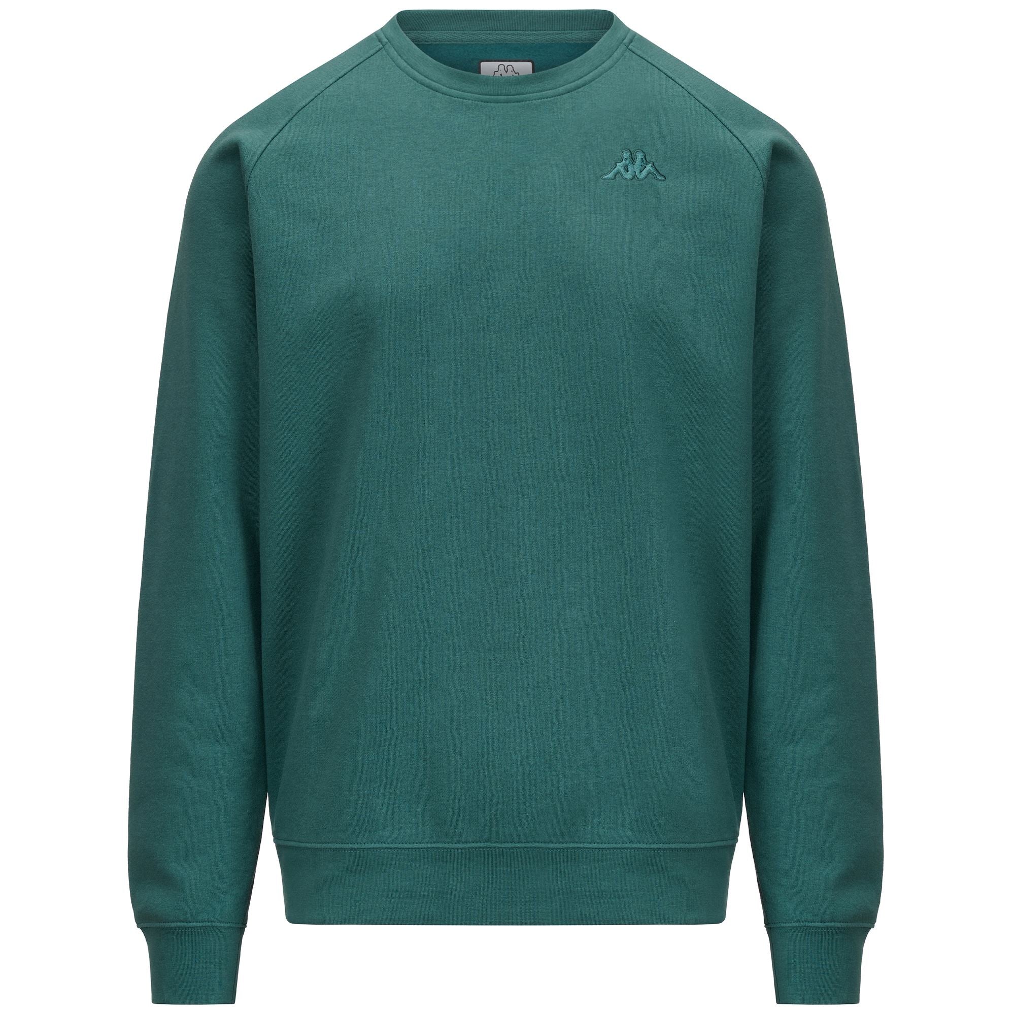 LOGO KORPO CAIMALI - Fleece - Jumper - Man - GREEN JASPER