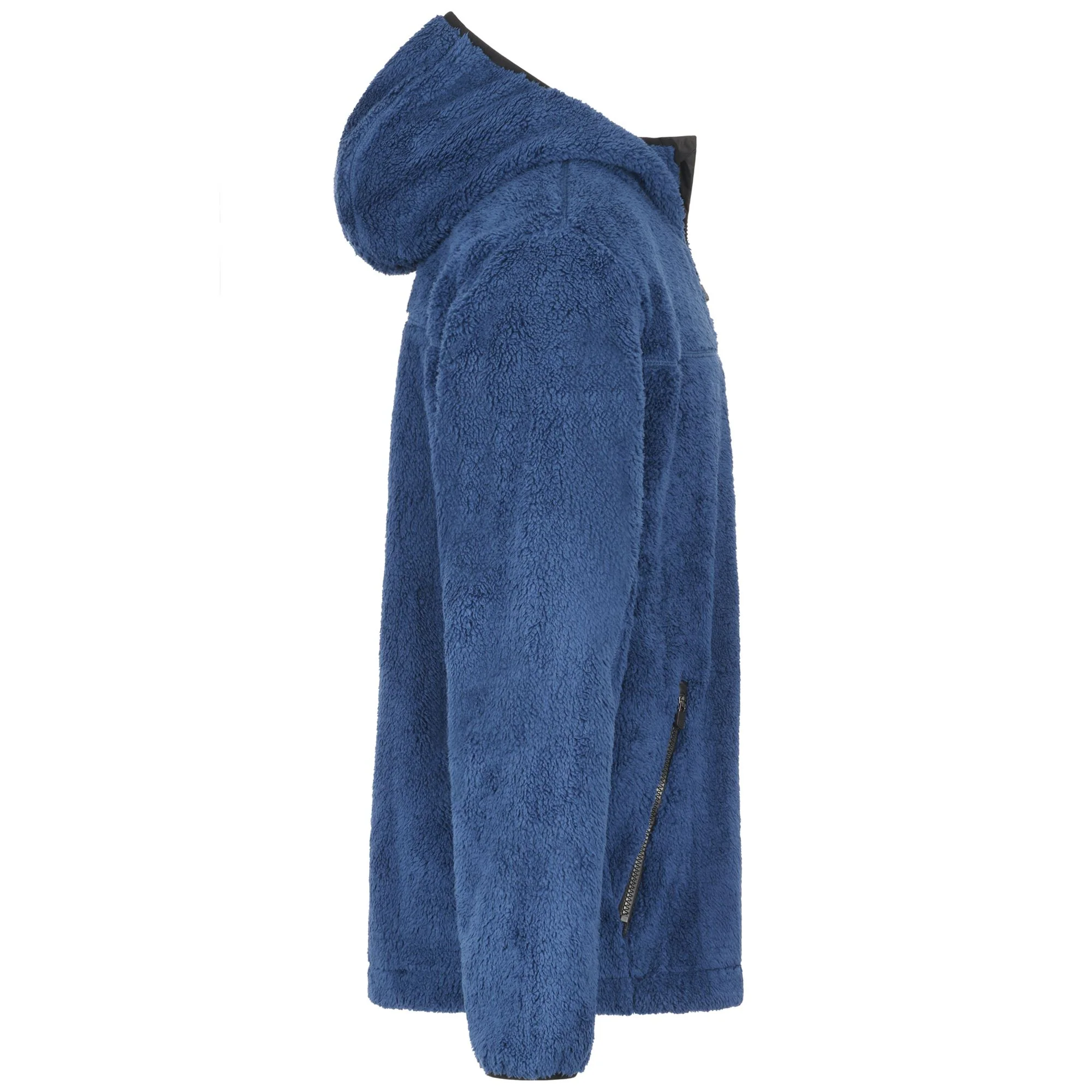 LOGO LUI SHERPA - Fleece - Jacket - Man - BLUE OPAL - Image 2
